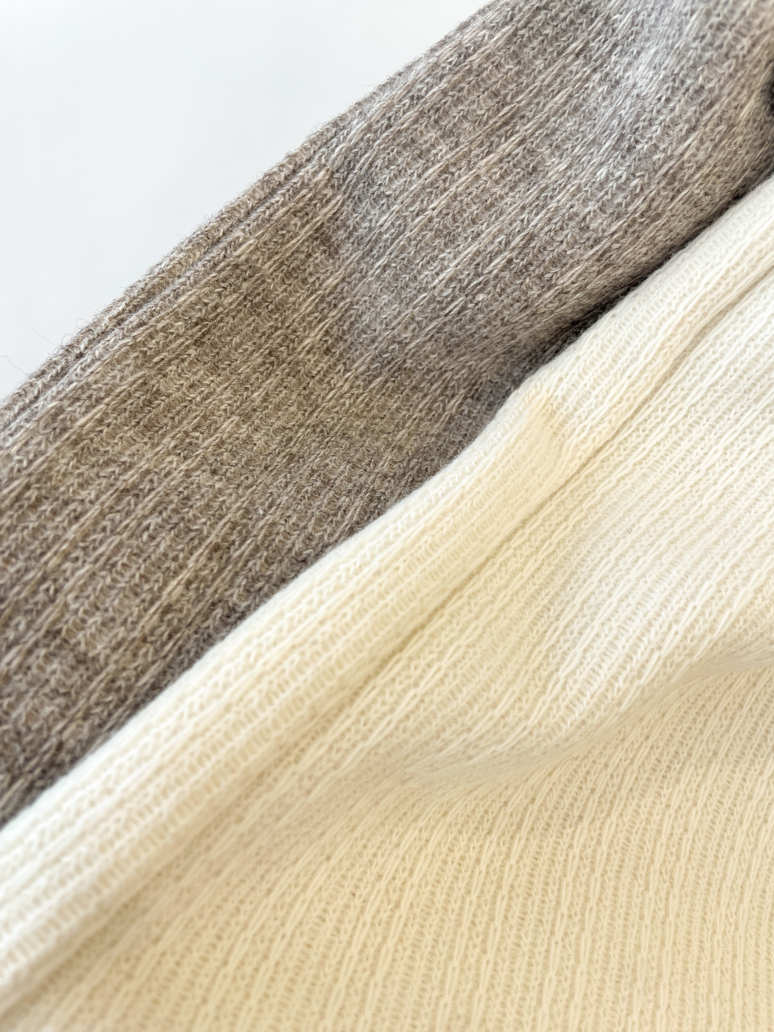 JEAN196 Affogato Textured Shorts