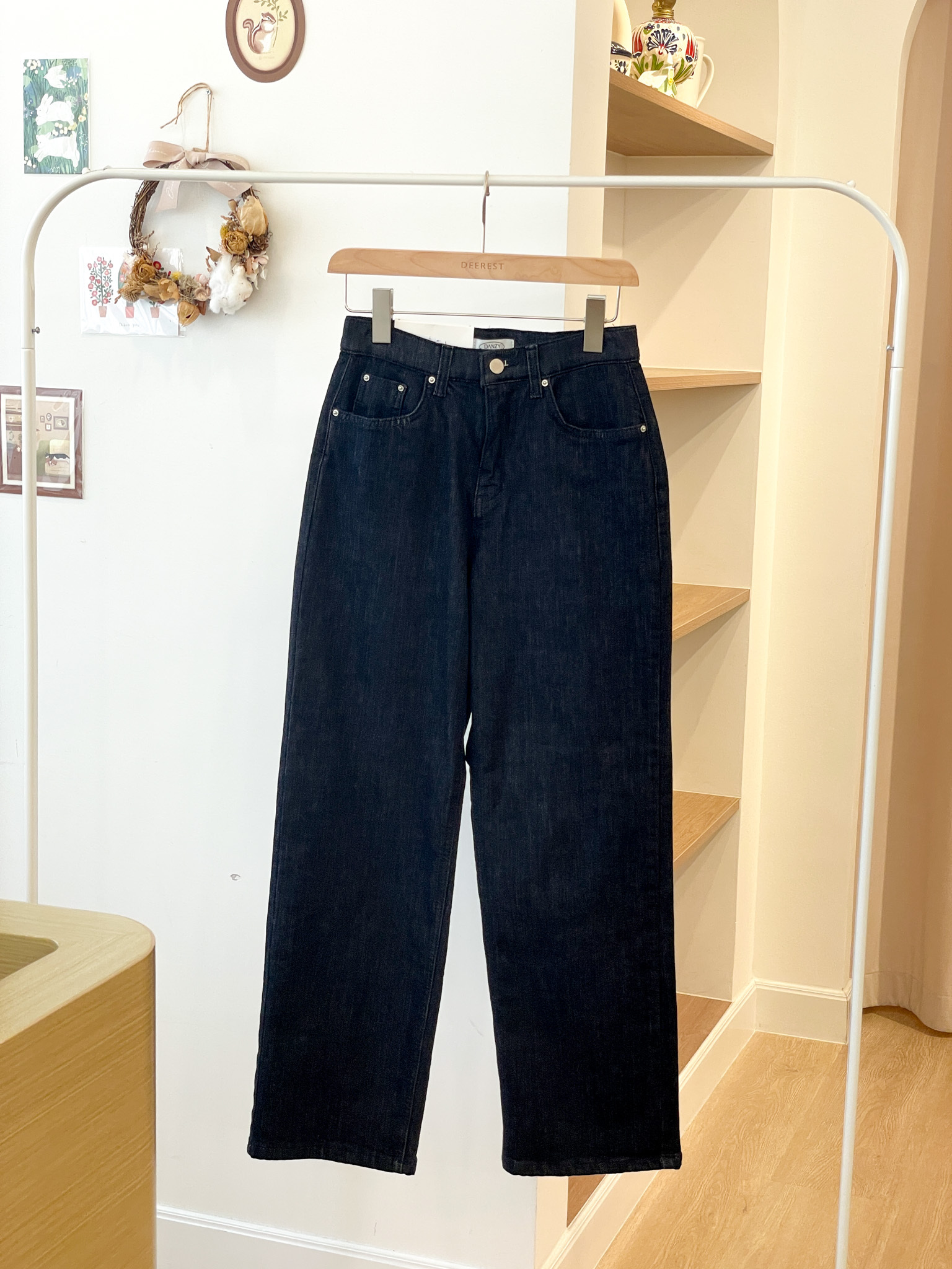 JEAN199 Winter Non-fade Denim Pants