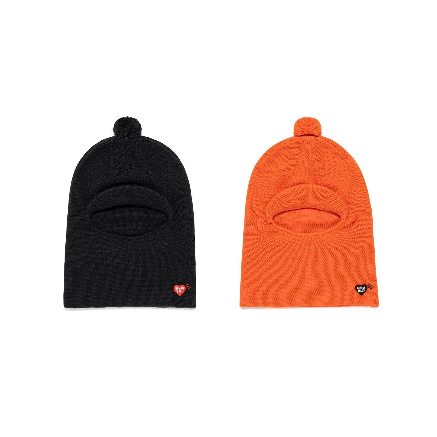 2025AW HUMAN MADE BALACLAVA KNIT CAP 針織 防寒 面罩 毛帽 帽子 現貨 HM30GD007