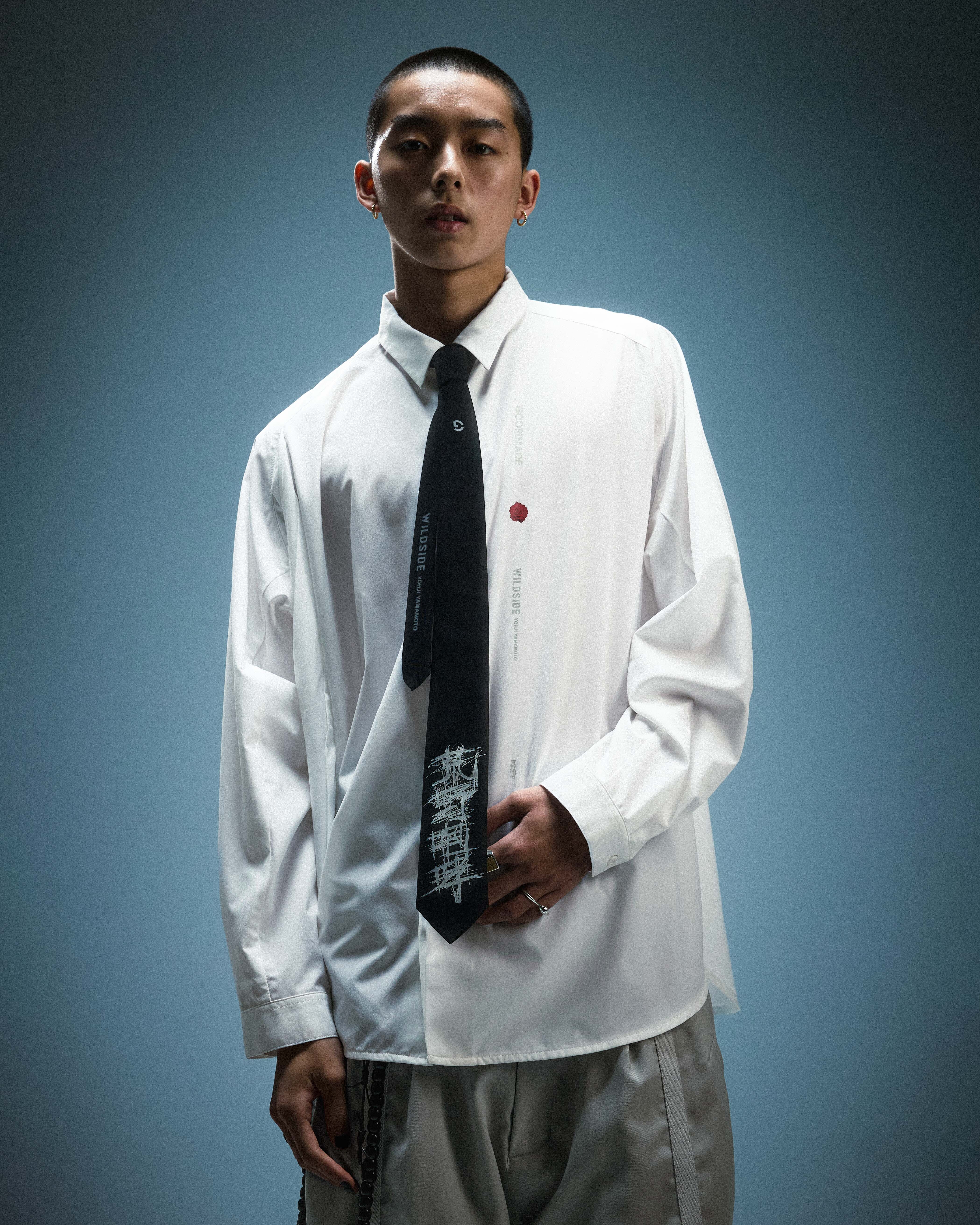 GOOPiMADE “ROAR Kanji” Tie