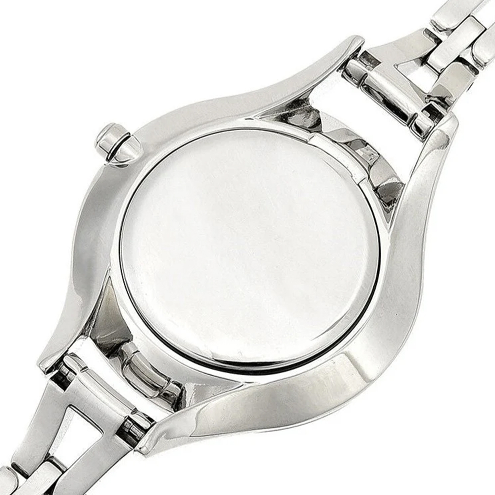 【Armani 亞曼尼】AR11122 珍珠母貝錶編織格紋盤 時尚 女款 石英錶