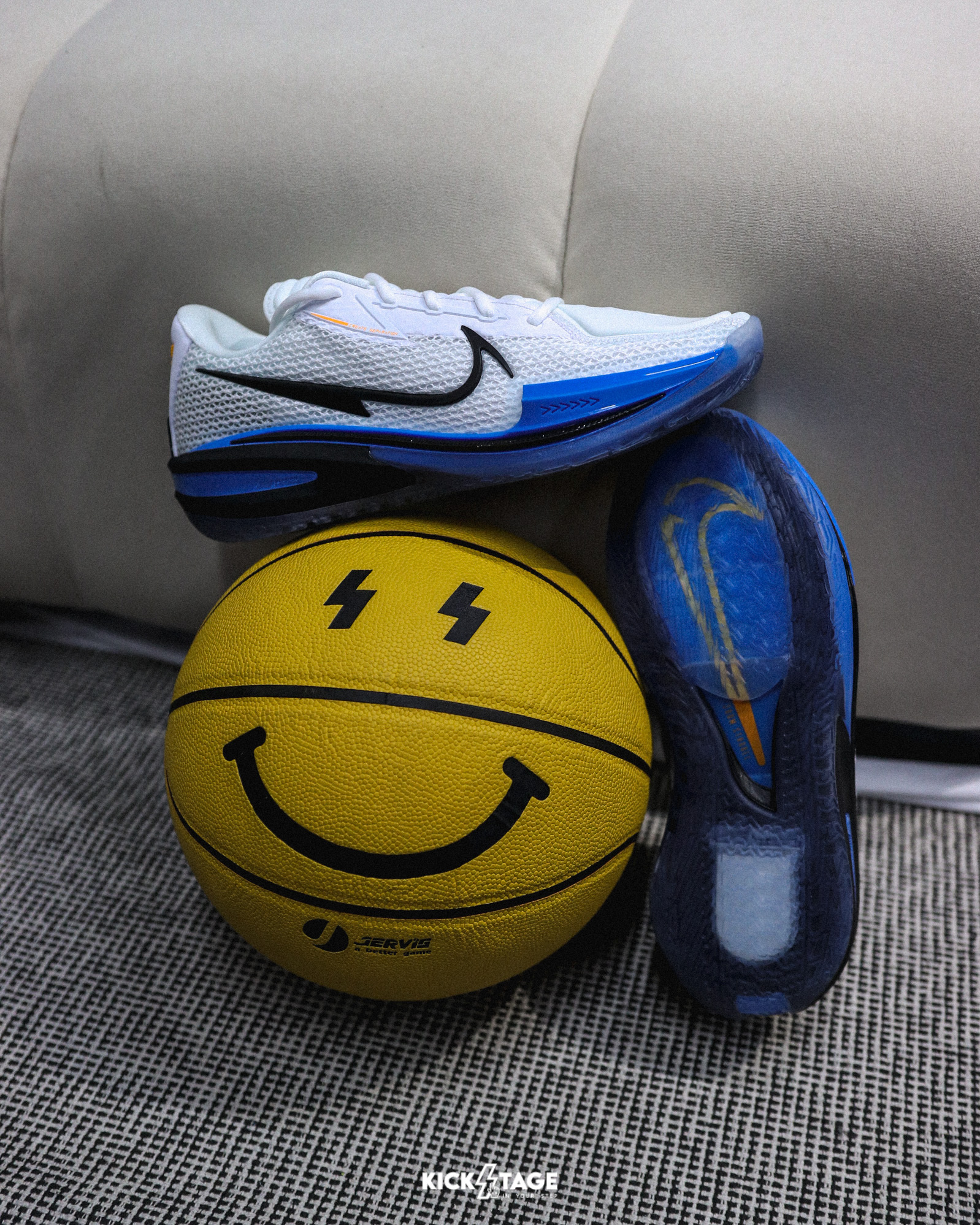 【連線代購商品】男鞋 NIKE AIR ZOOM GT CUT EP 'WHITE PHOTO BLUE' 白藍 緩震 實戰 籃球鞋【CZ0176-103】 GTCUT  Dylan Harper