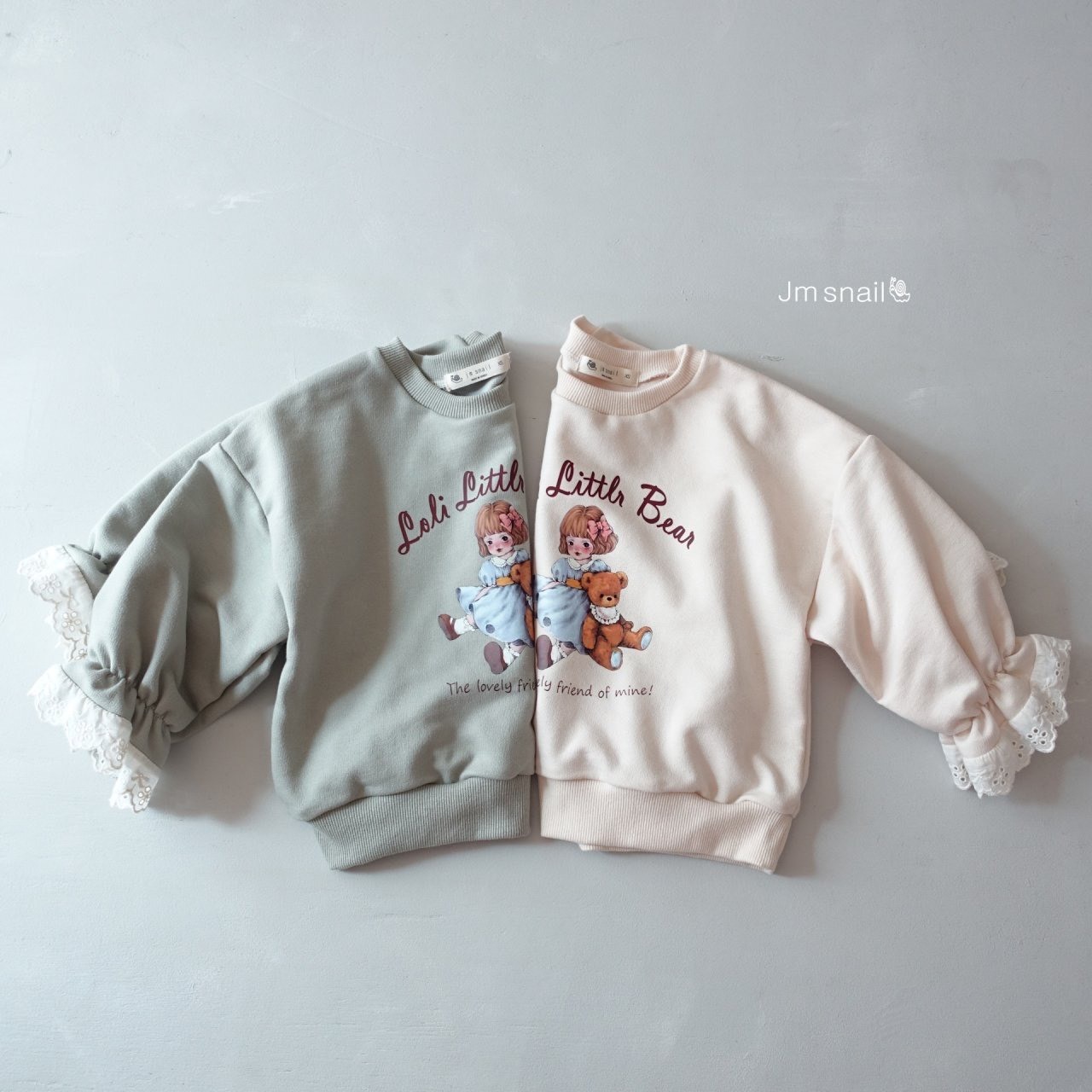 蕾絲小熊故事衛衣