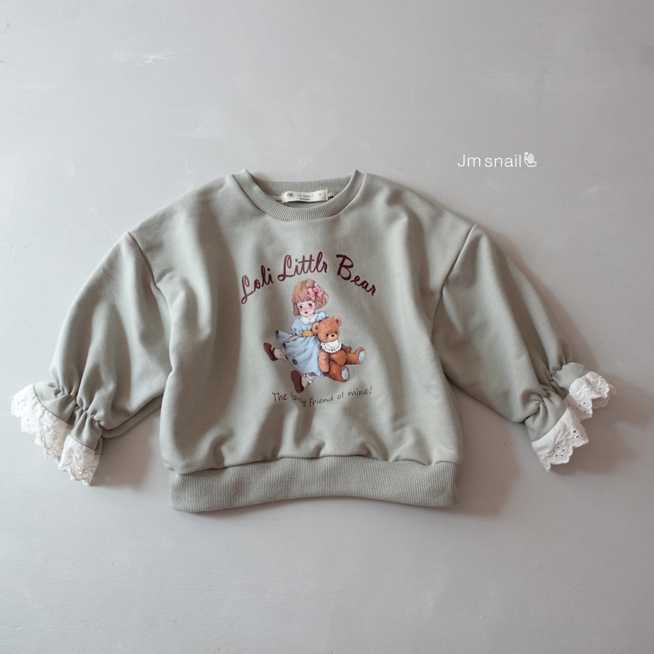 蕾絲小熊故事衛衣