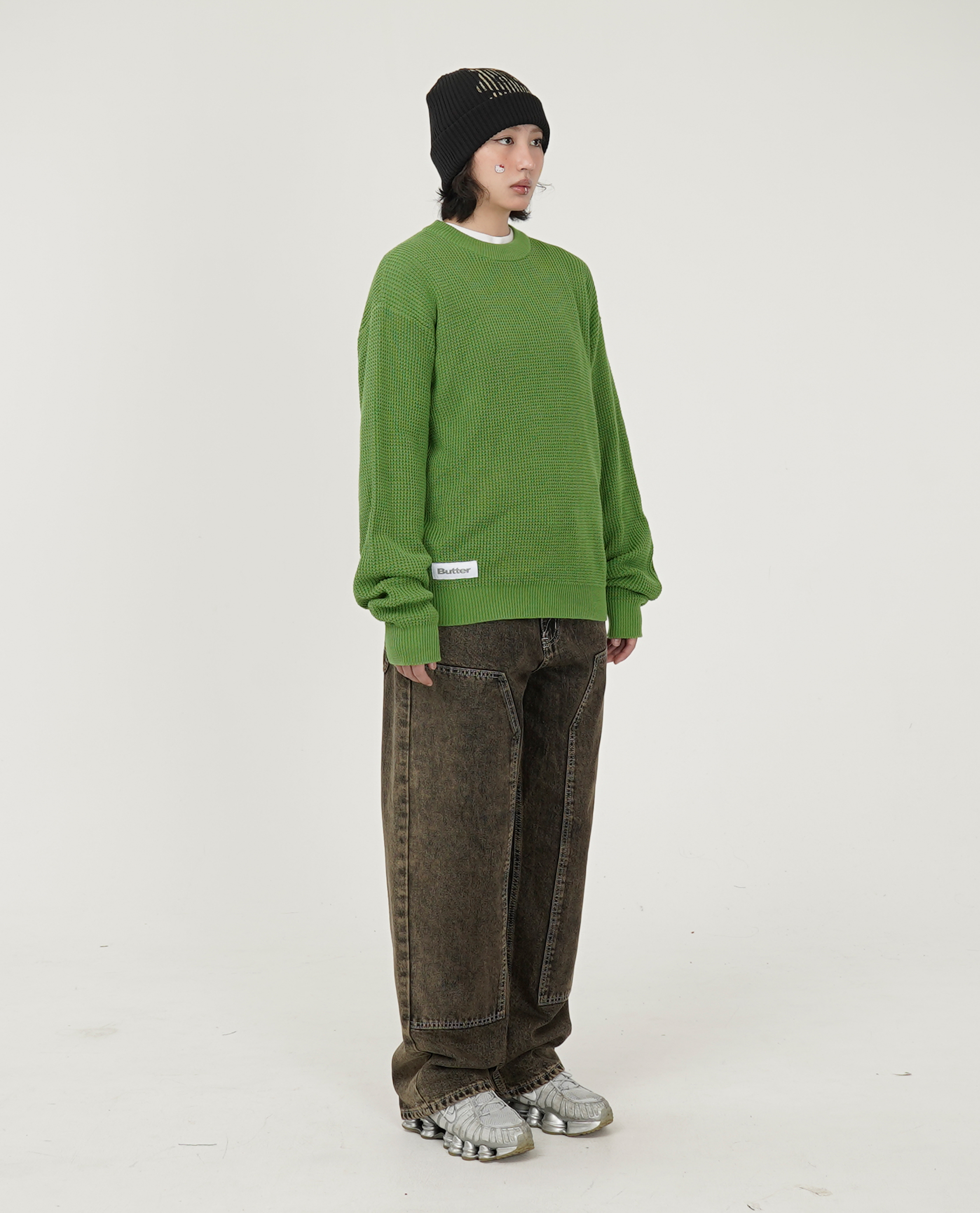Butter Goods Newcomer Reversible Knit Sweater - 25FW