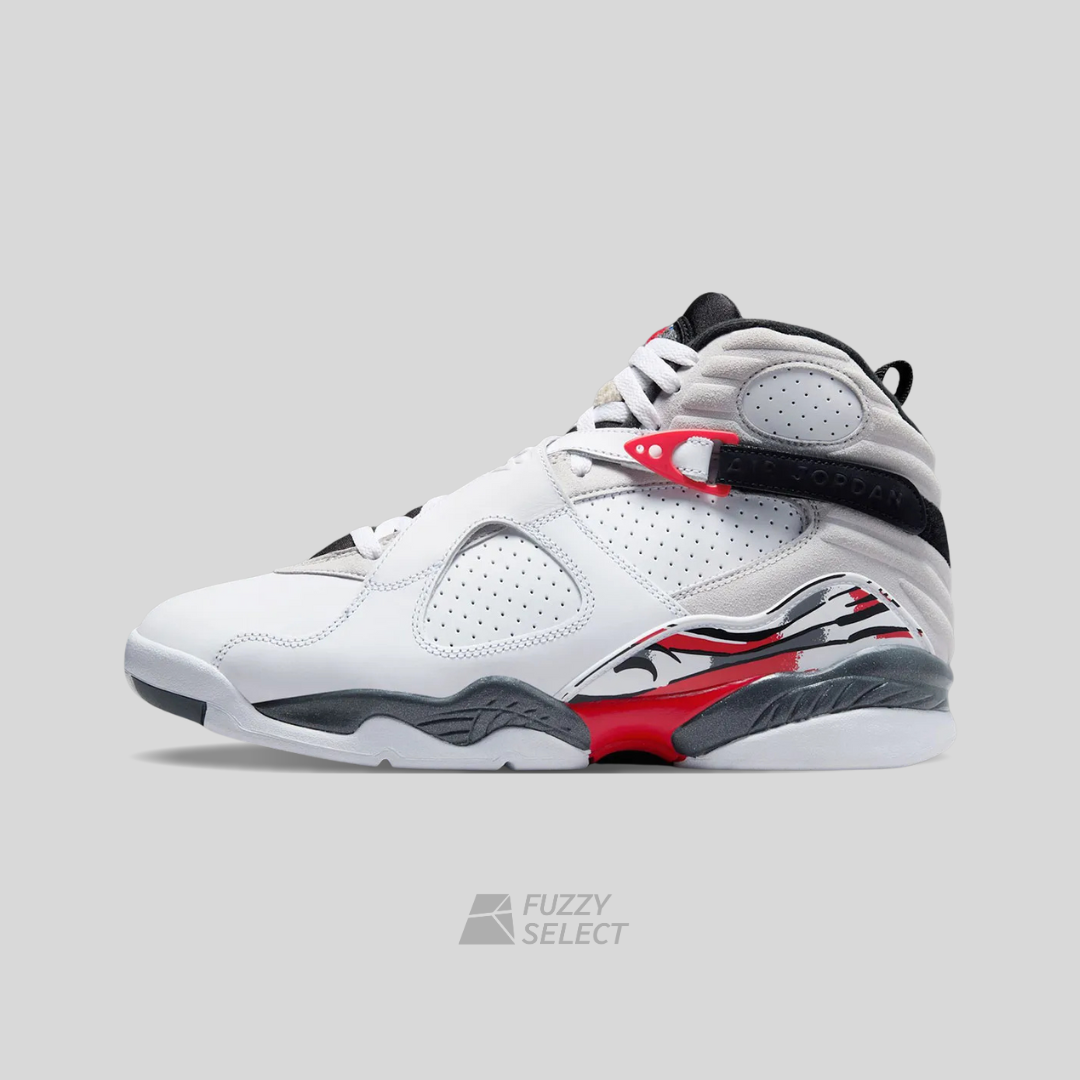 【逢甲 FUZZY】Air Jordan 8 "White and True Red" 兔巴哥 305381-100
