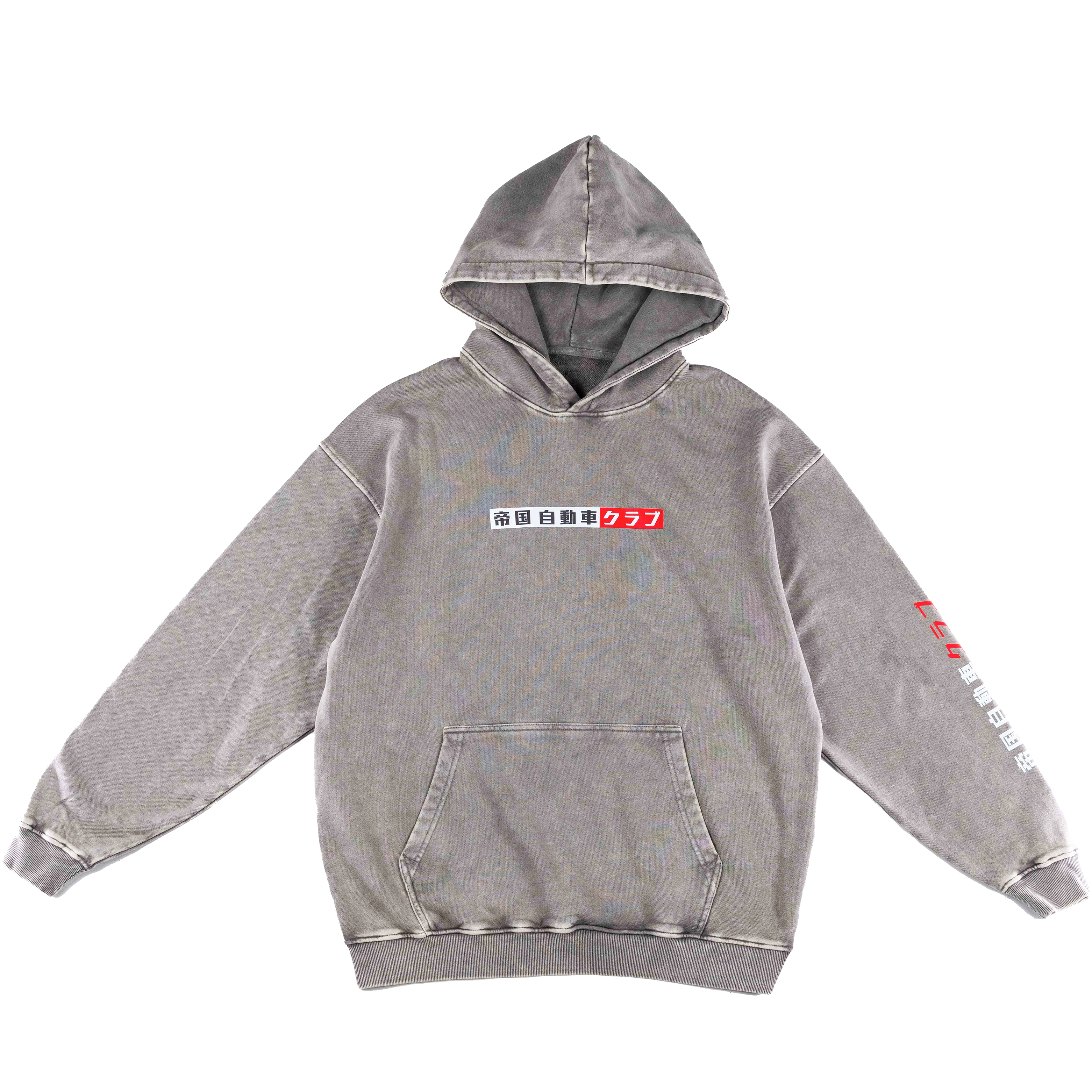 EMC GTR Hoodie (Washed Grey)