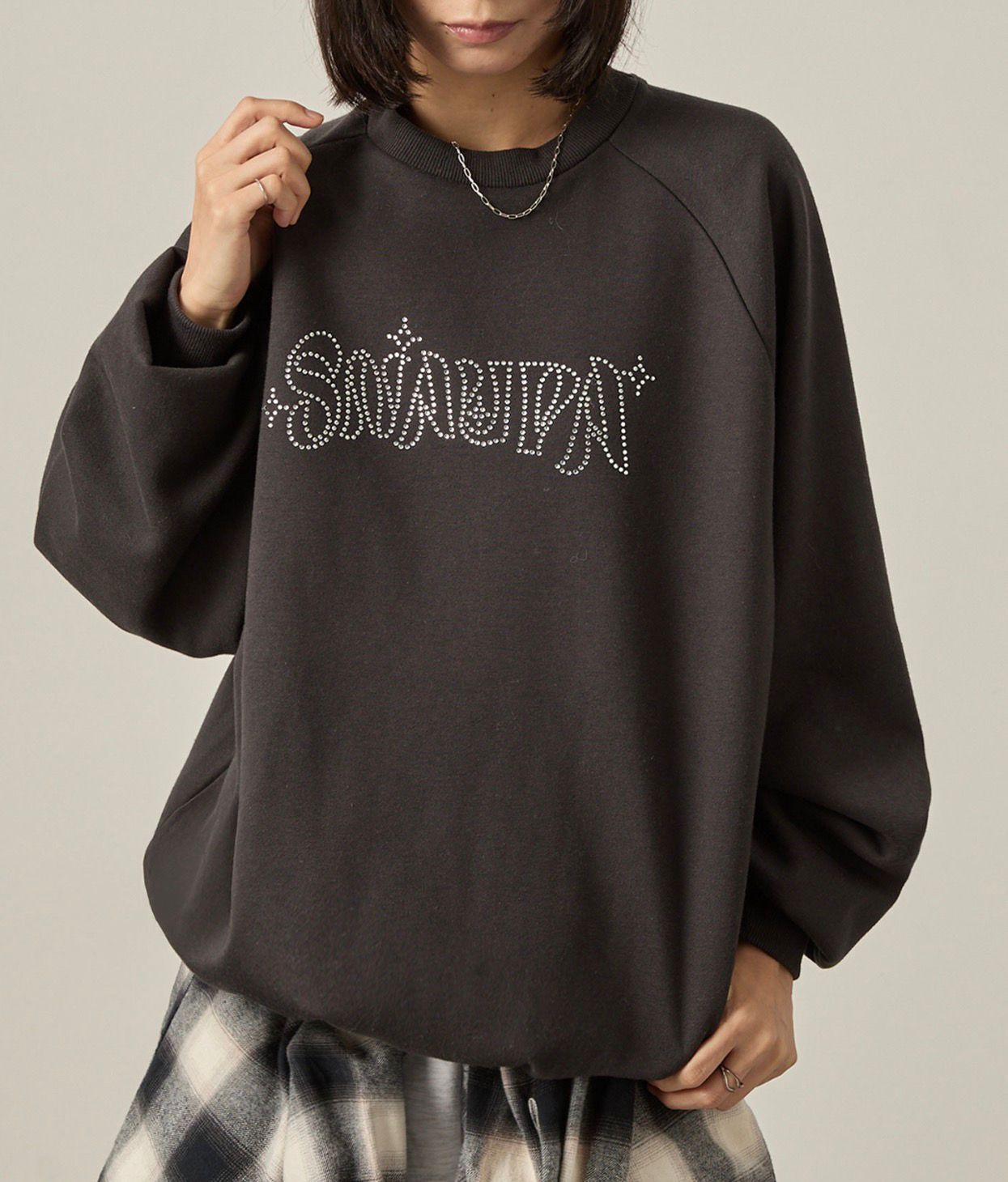 【預購】JN1219100 Snap club 圓領衛衣