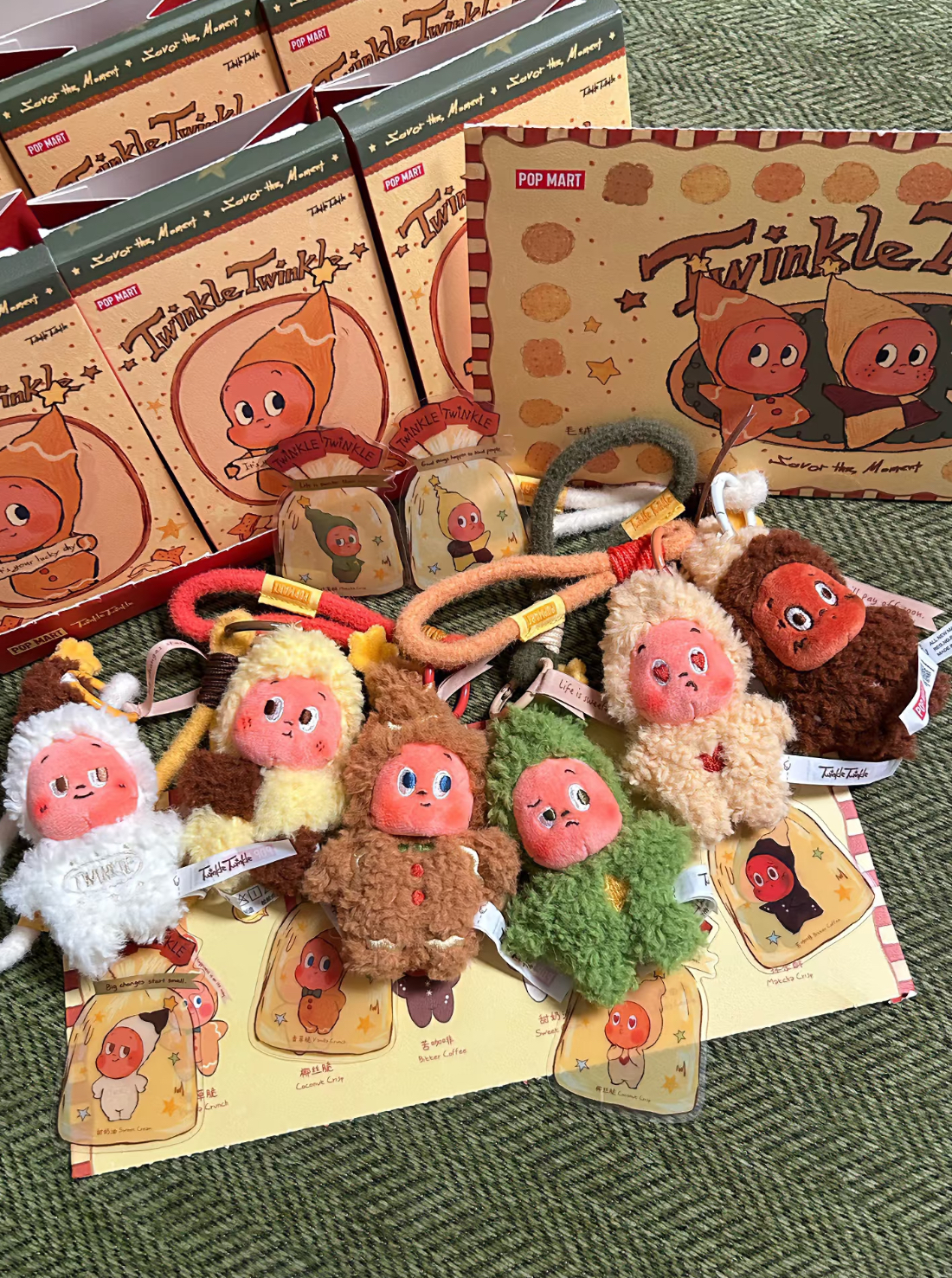 POPMART 星星人美味時刻系列 現烤小餅乾毛絨盲盒