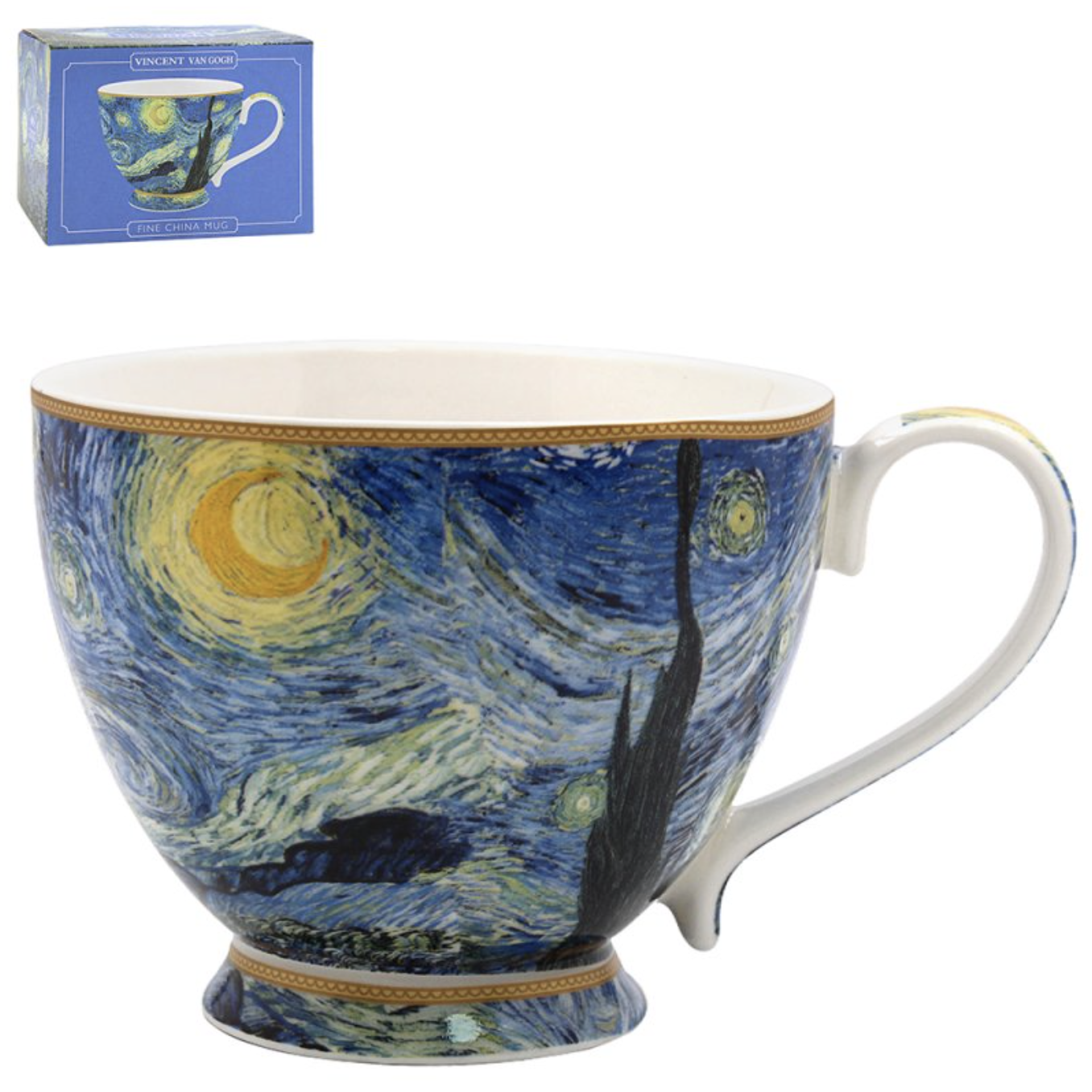 【LESSER & PAVEY 】Monet／Van Gogh 麥片杯