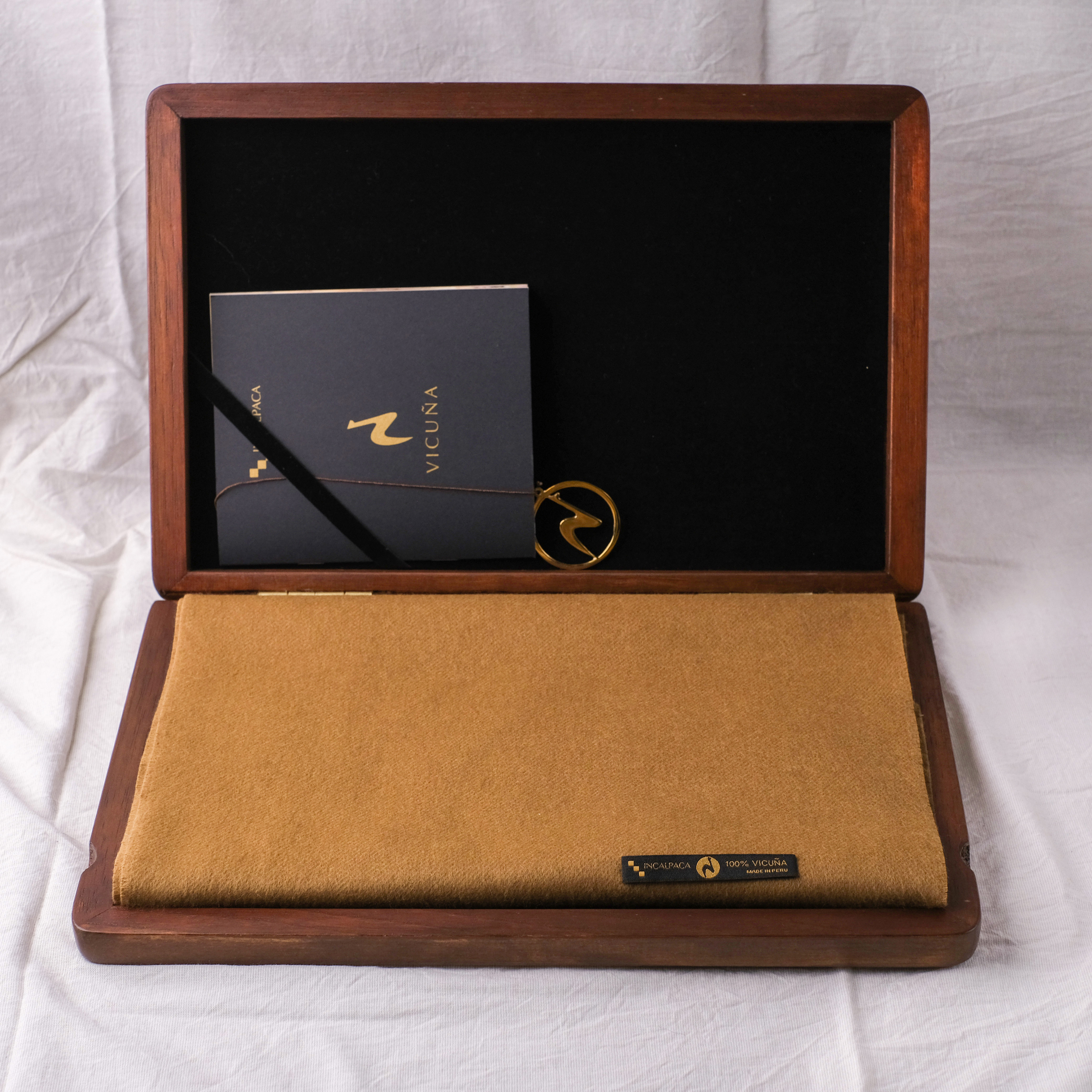 【限量】安地斯羊駝圍巾｜Vicuna - 聖谷｜秘魯