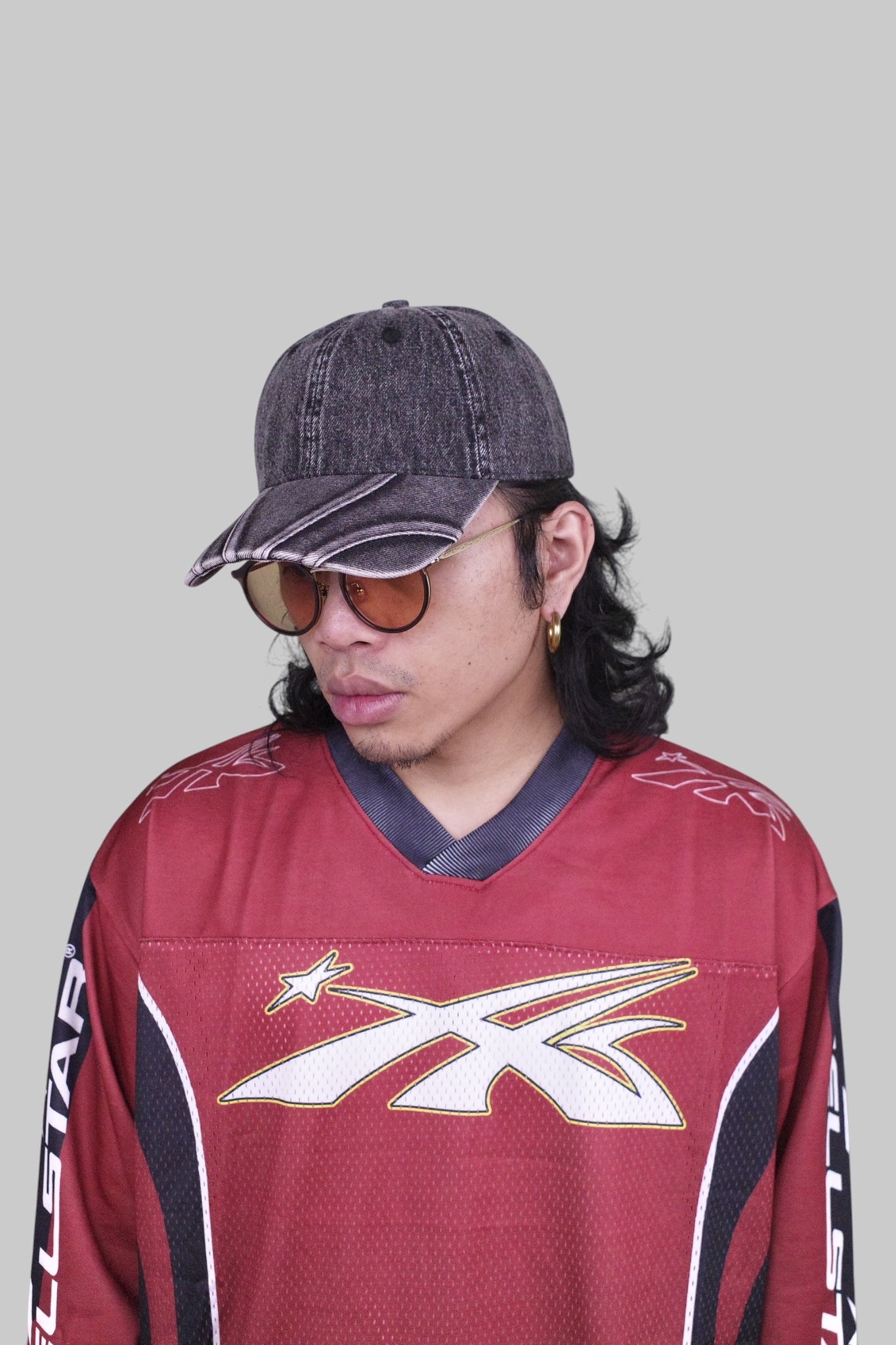 『Always_Good』水洗 牛仔 線條 老帽