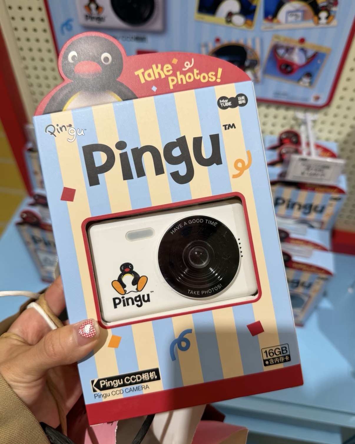 <正版授權>PINGU 企鵝家族 CCD相機 復古 翻轉螢幕 1代 2代