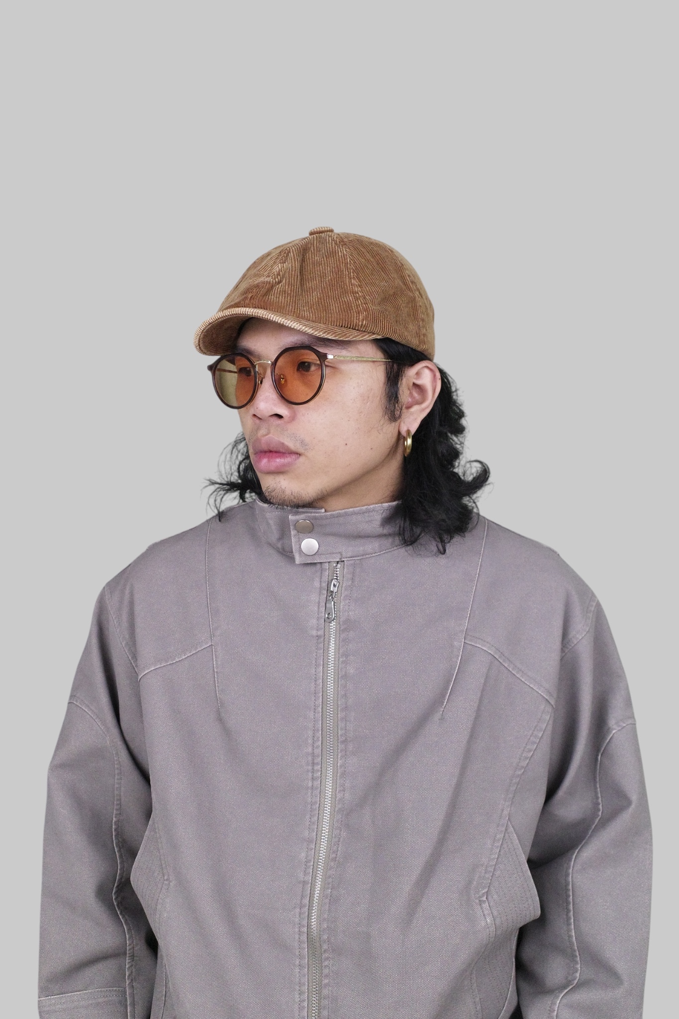 『Always_Good』燈芯絨 做舊 報童帽