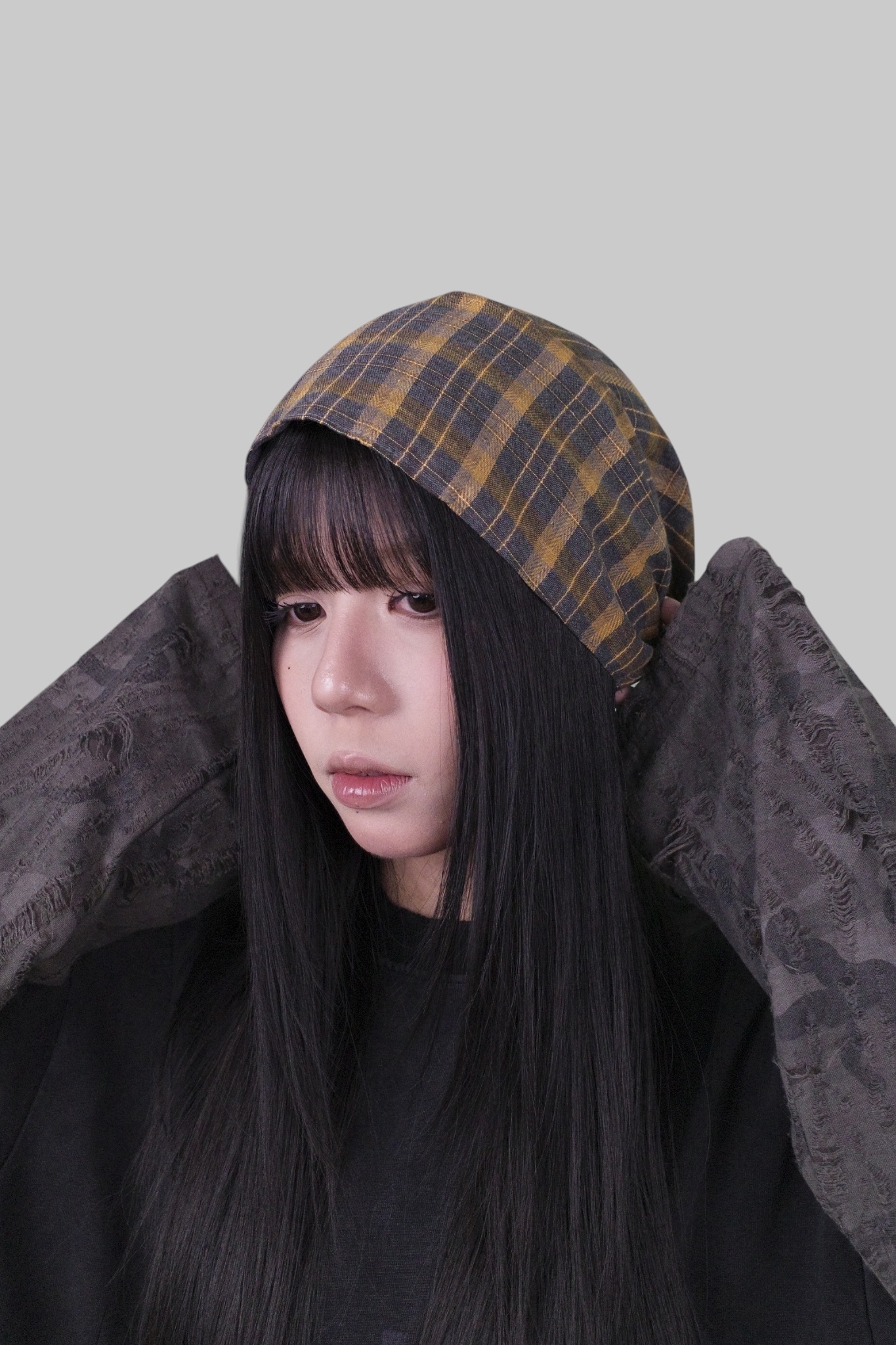 『Always_Good』雙面戴 綁帶 堆堆帽