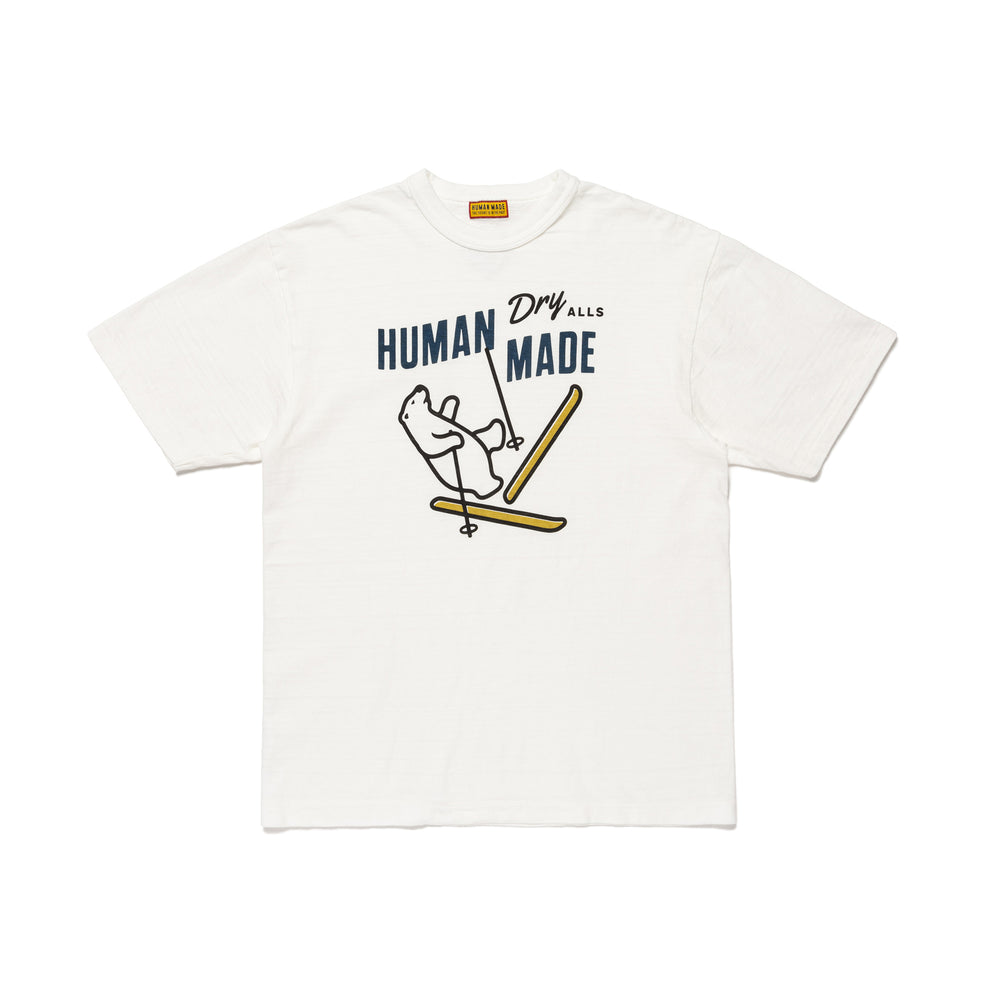 2025AW HUMAN MADE GRAPHIC T-SHIRT 滑雪 滑倒 北極熊 短T 現貨 HM30TE010