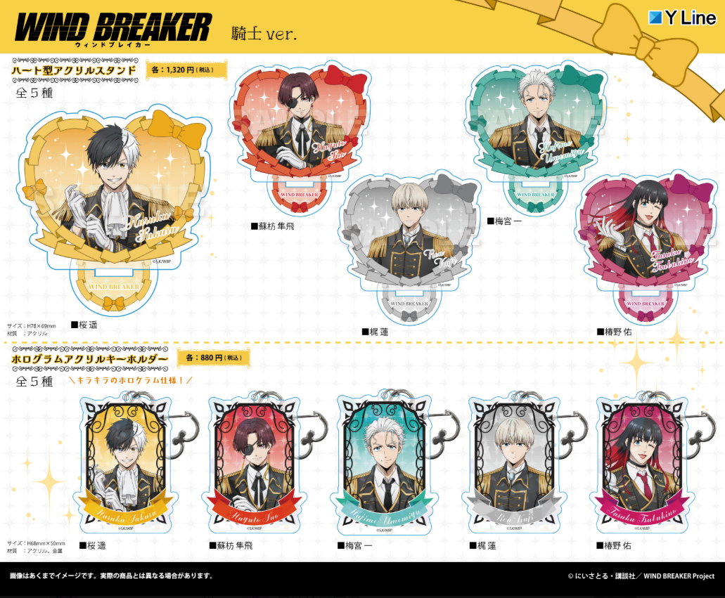 [代購][預訂] WIND BREAKER 騎士ver. A