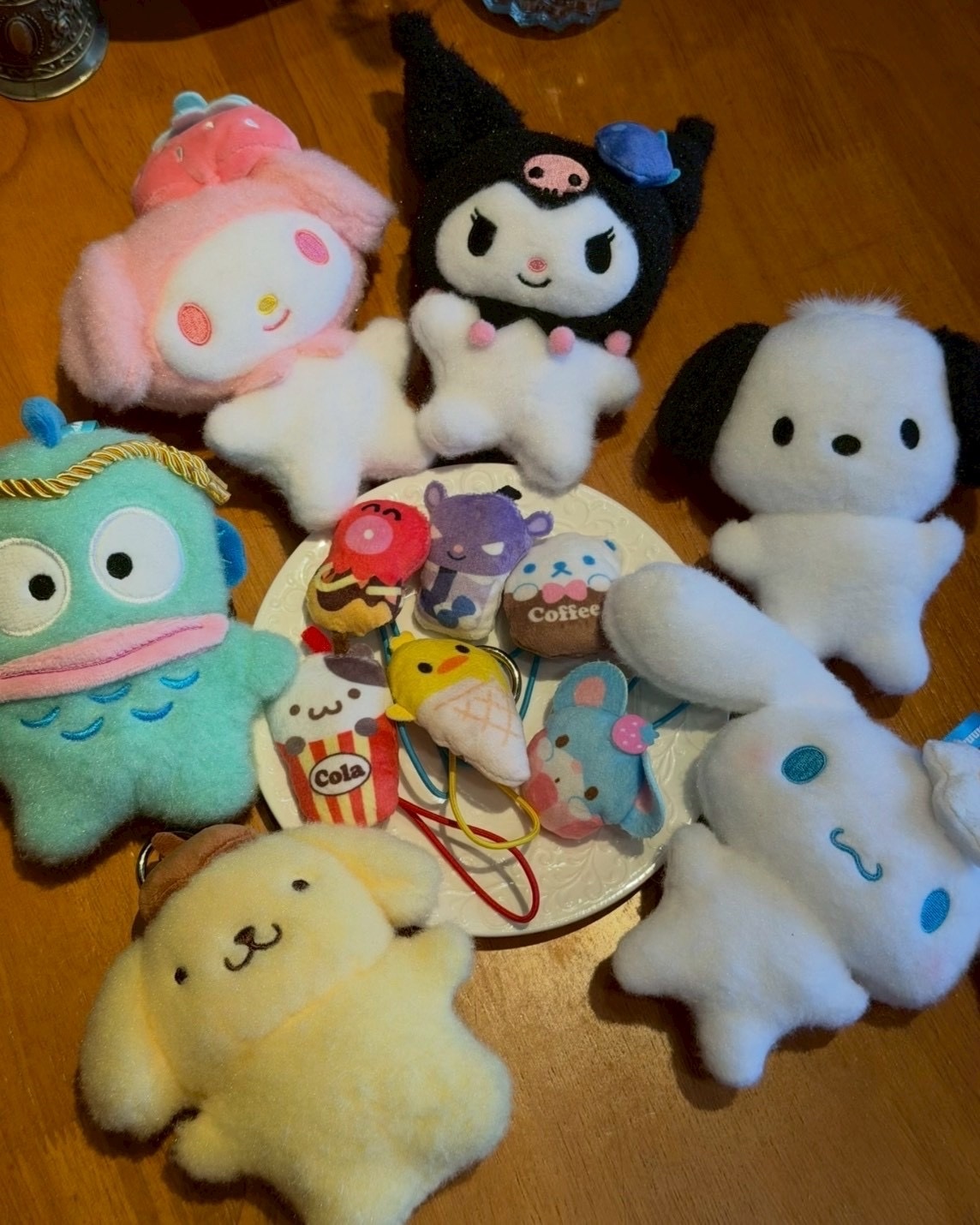 <正版授權>三麗鷗家族 SANRIO YUMMY BOX 便當盒 系列 盲盒 毛絨吊飾 掛件