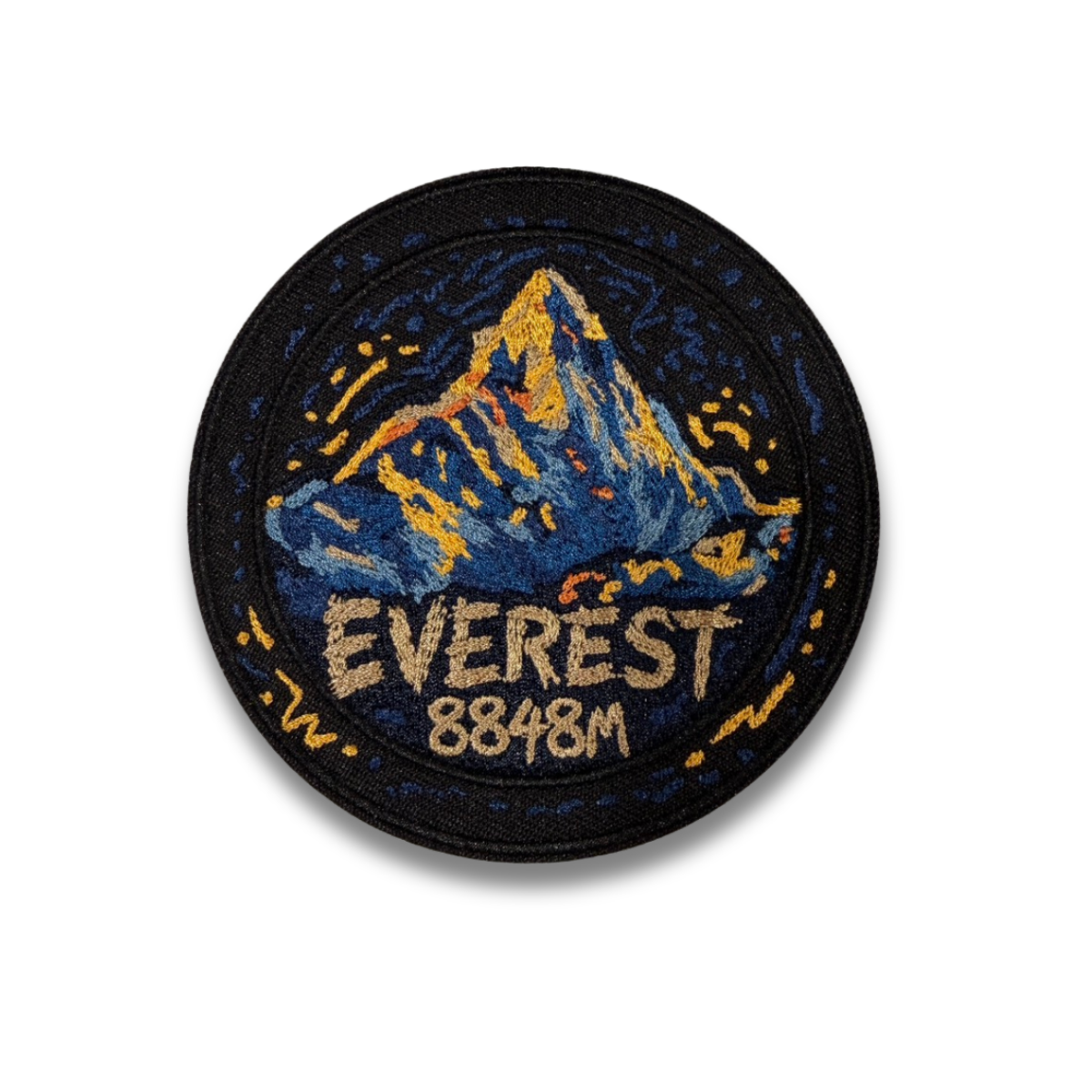 珠穆朗瑪峰 EVEREST 魔術貼胸章
