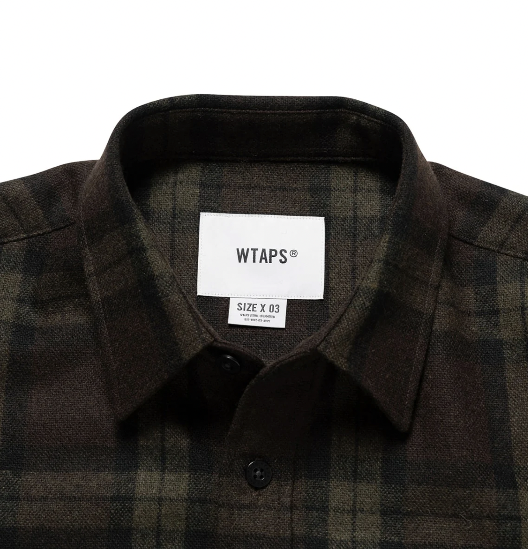 WTAPS FW25 TXT 01 / LS / WOPL. TWEED. TEXTILE. OF