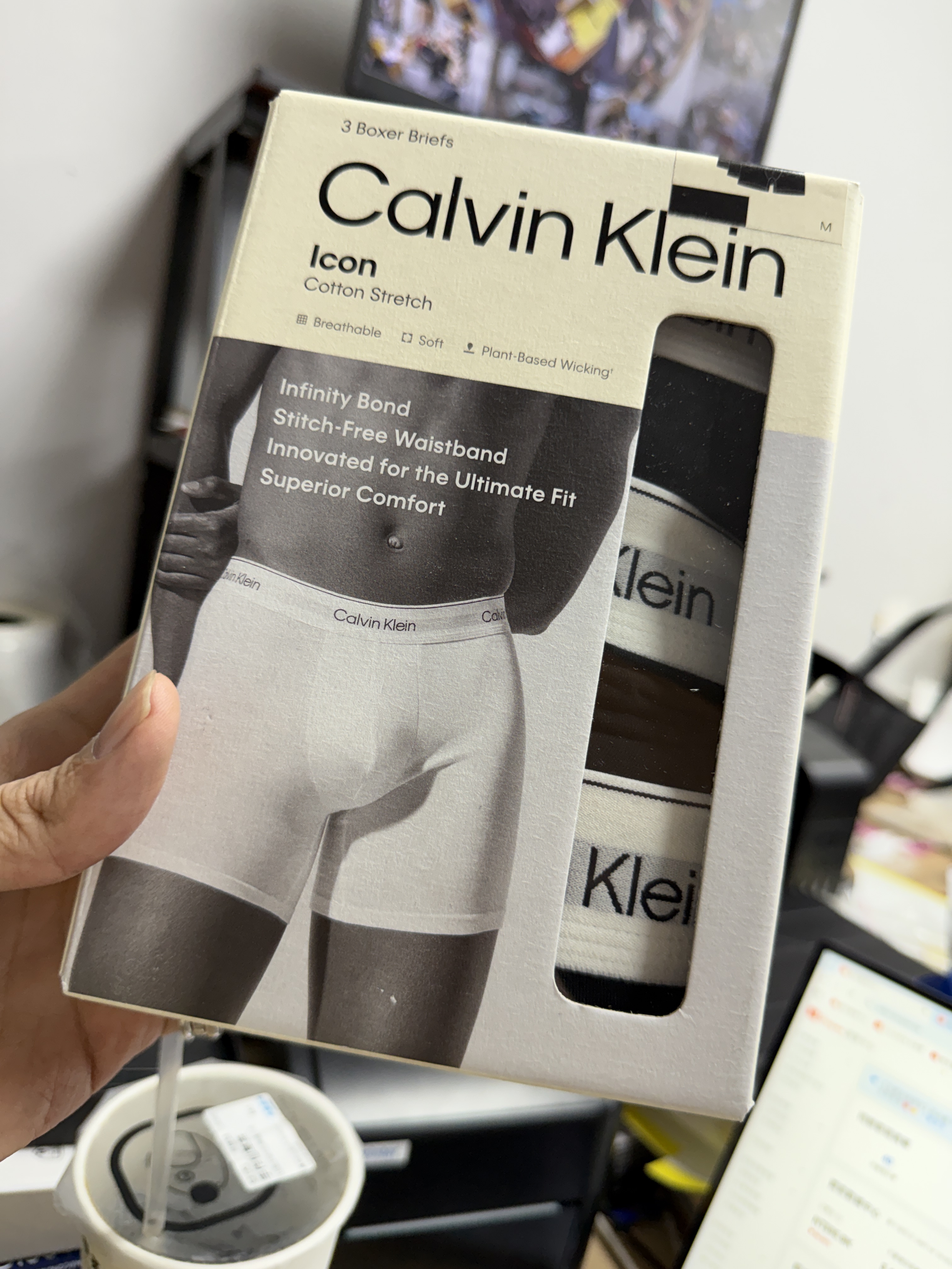 Calvin Klein CK NB4394 經典款小字母 男款 內褲