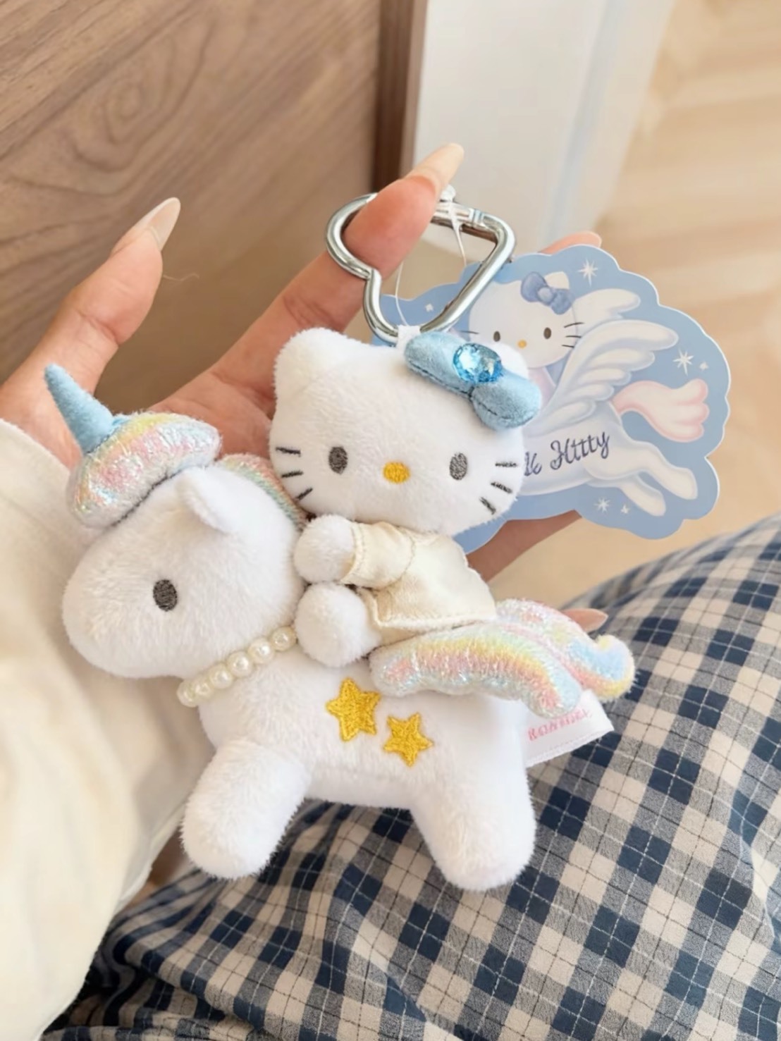SANRIO 三麗鷗 KITTY 獨角獸 毛絨掛件