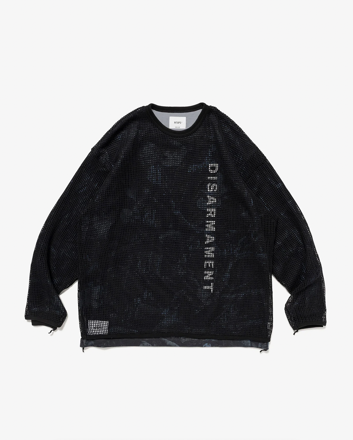 [Instock] WTAPS FW25 GHILL / LS / COTTON | BLACK