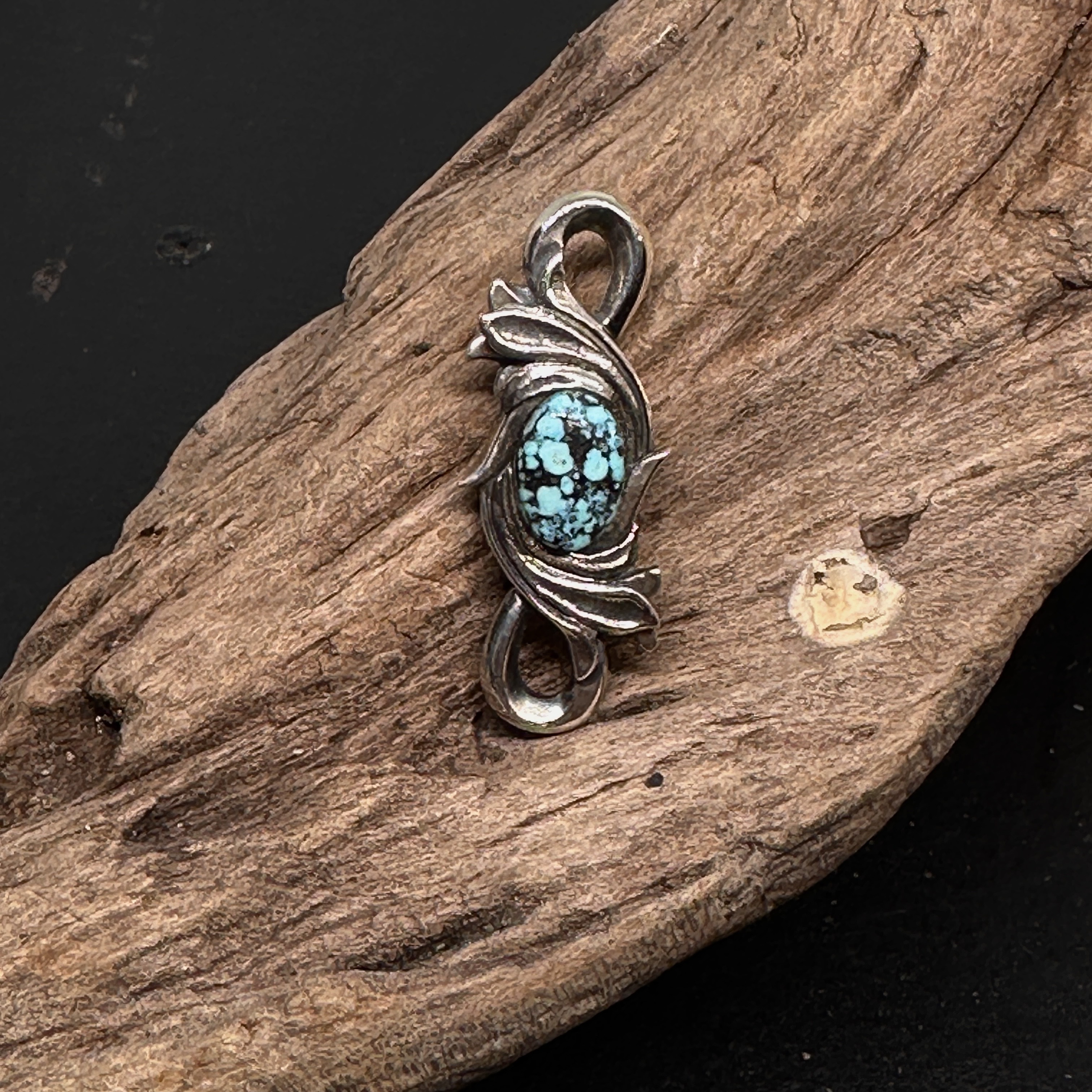 G_Smith-純銀鑲Kingman松石吊墜