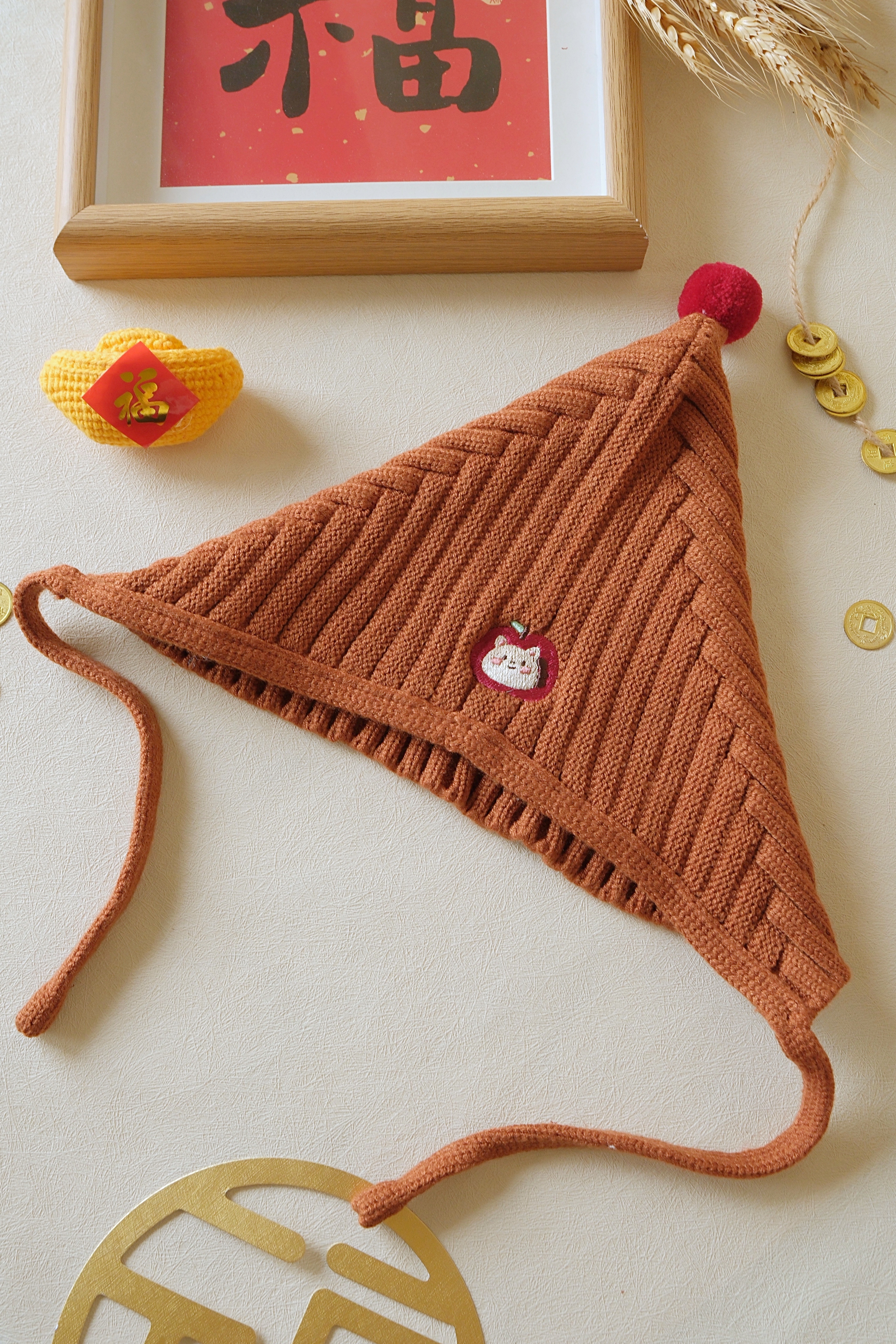 Hi Y.P store-馬年限定-蘋安小馬刺繡精靈帽