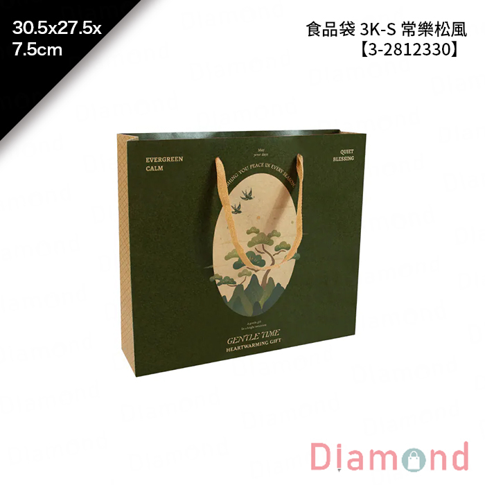 食品袋 3K-S 常樂松風 20入/包 30.5*27.5*7.5cm【3-2812330】