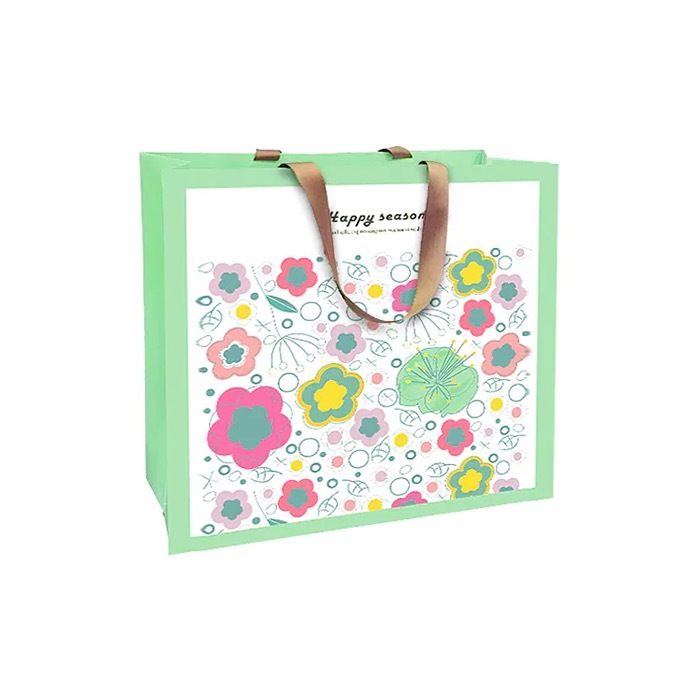 厚磅｜精品紙袋 W252310 森境花語 10入/包 25*23*10cm【NW25-252305】