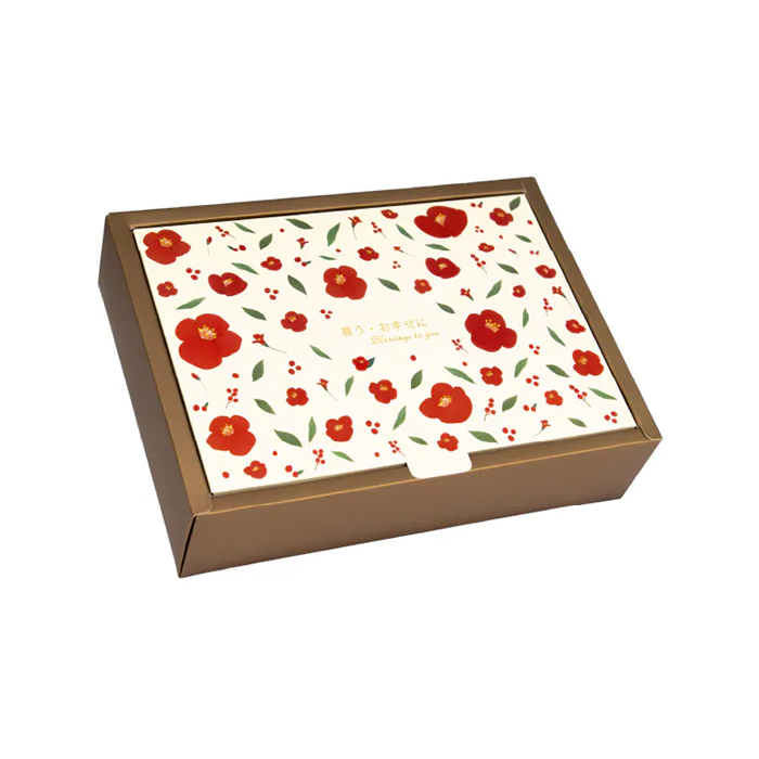 上掀紙盒 T10 花漾祝福 10入/包 21*15*5.5*0.9cm【3A14-115010】