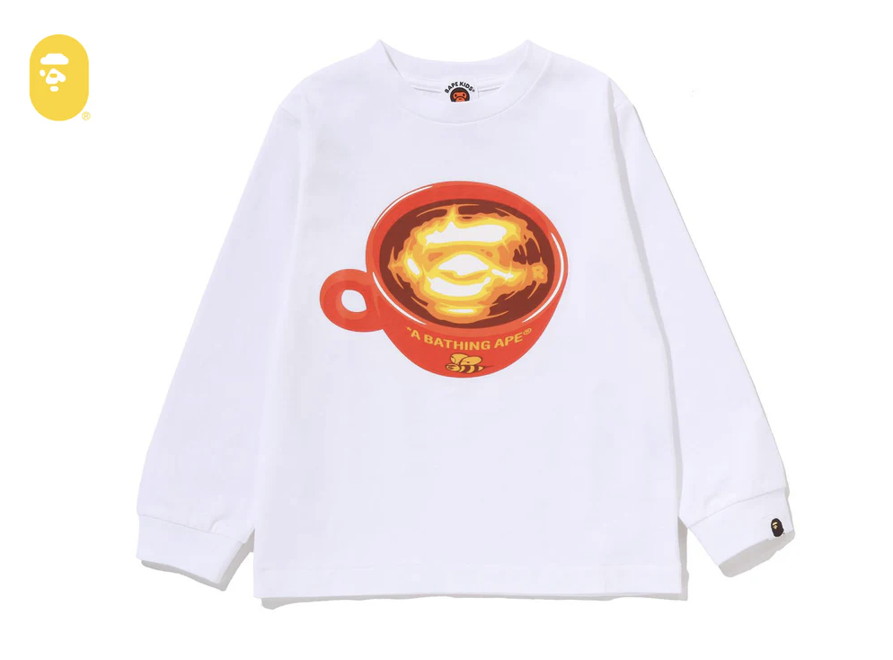 【BAPE童裝】1220 發售BAPE LATTE LS TEE