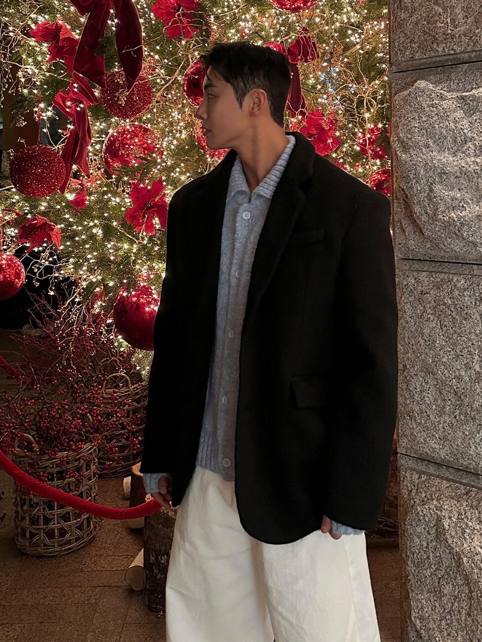 布蕾羊毛西裝外套