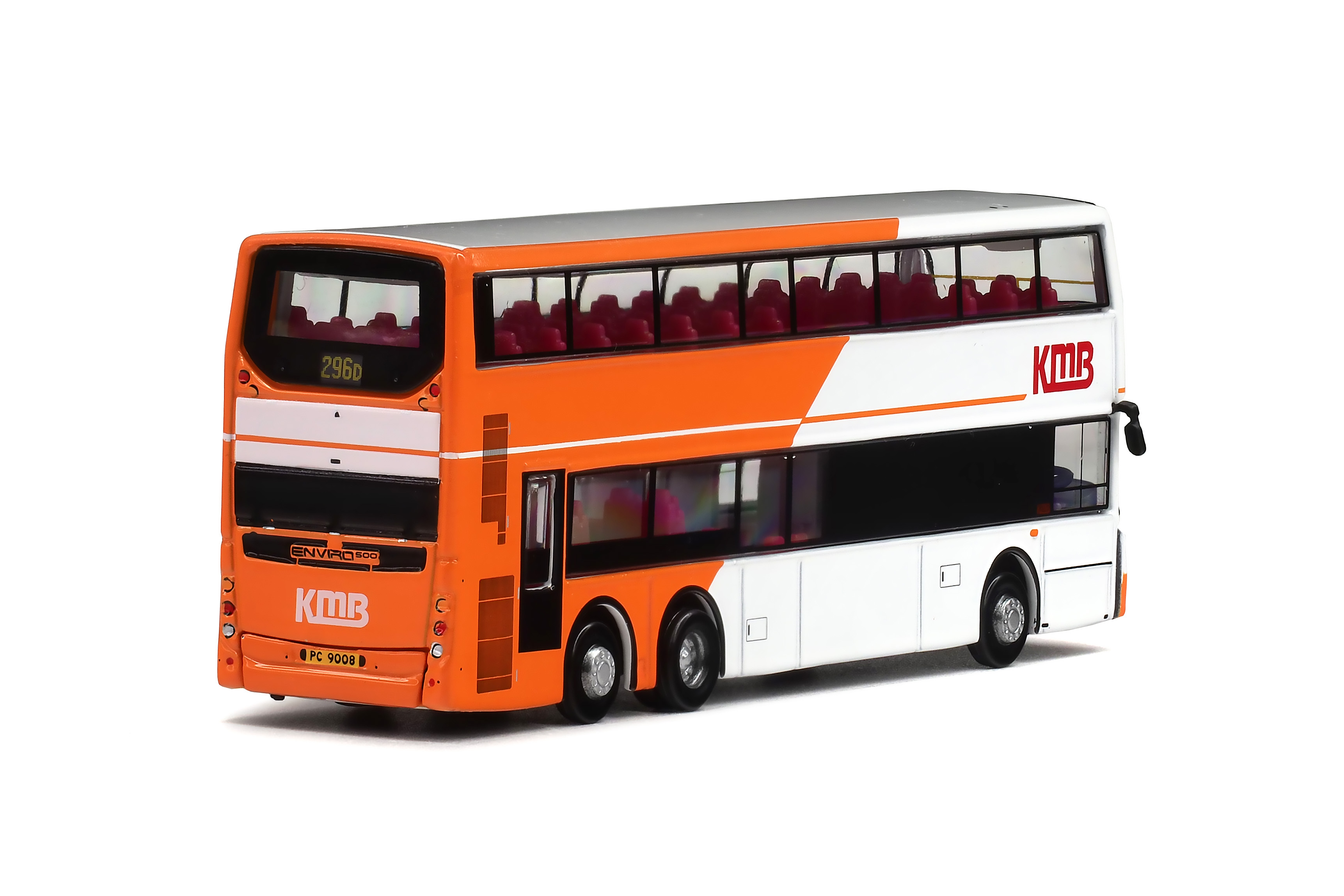 KMB2025062 1:120 九巴丹尼士三鋒歐盟四型12米 (296D)