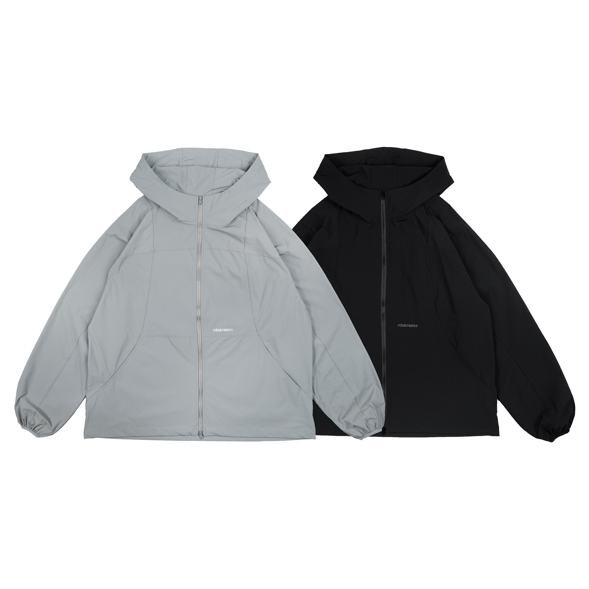 idealism x ionism｜ide/on Windbreaker (Black/Gray)