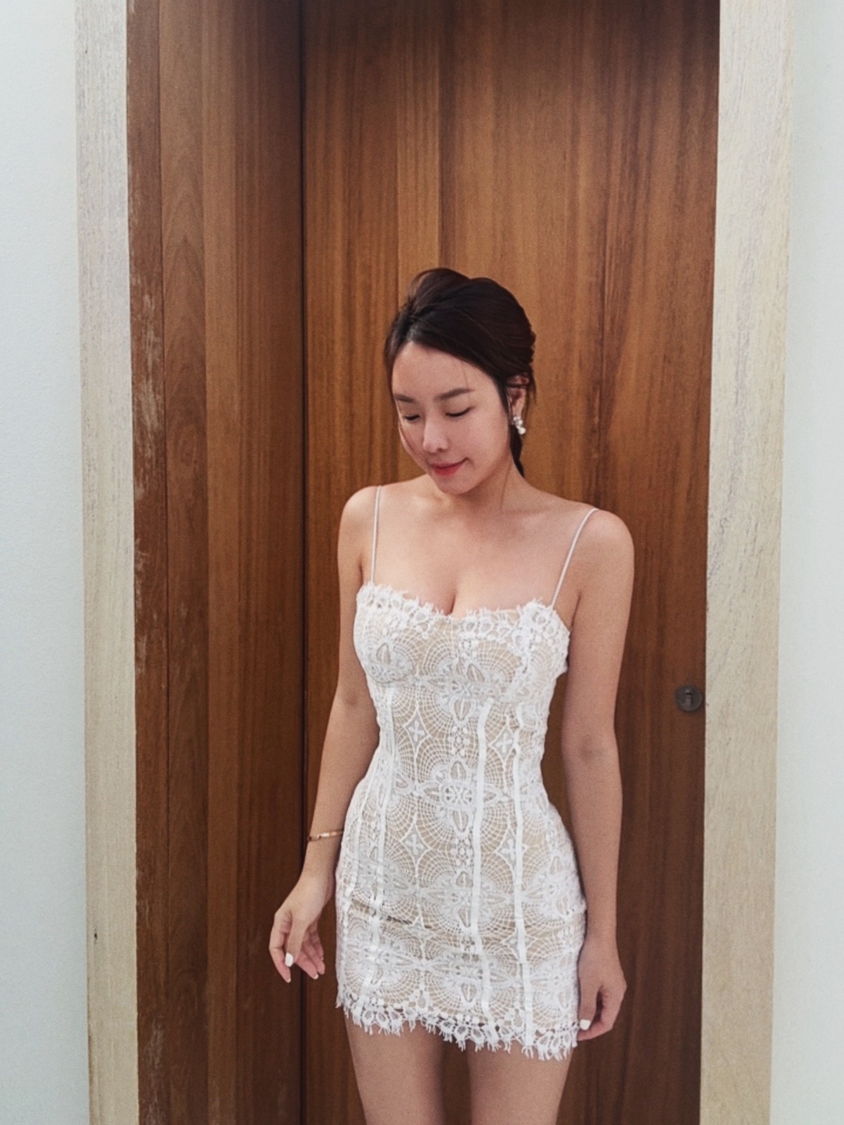 Dreamcatcher 捕夢網 細肩帶蕾絲洋裝