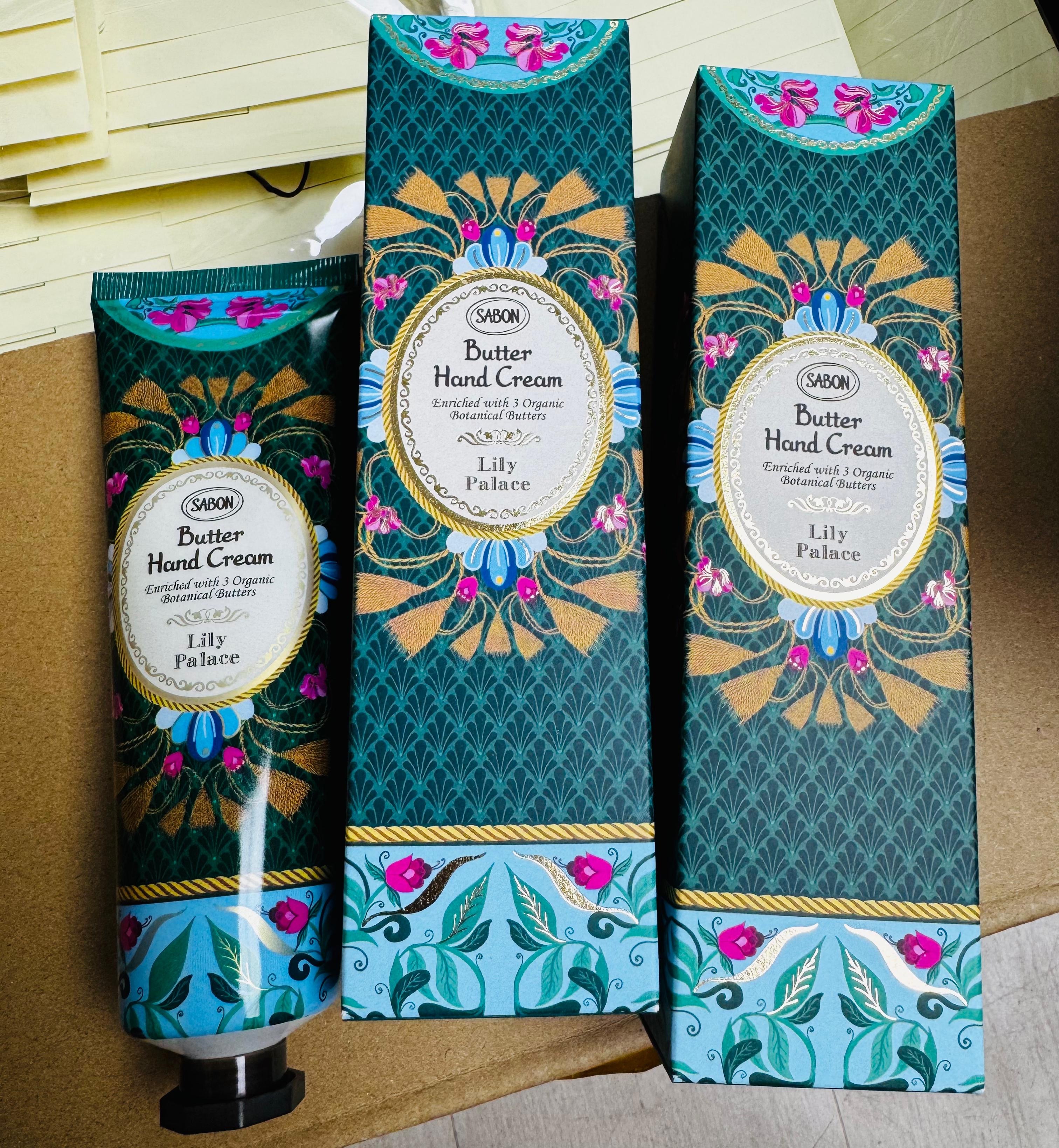 限定 ‼️SABON 冬日琉璃百合護手霜75ml