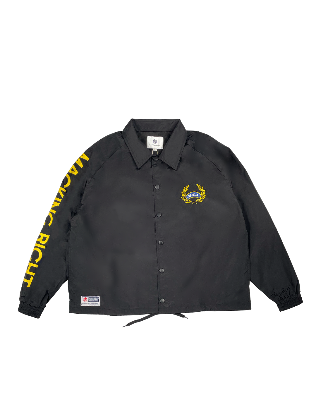 【逢甲FUZZY】MTA More Than Addiction Coach Jacket Logo M25AWCJ01