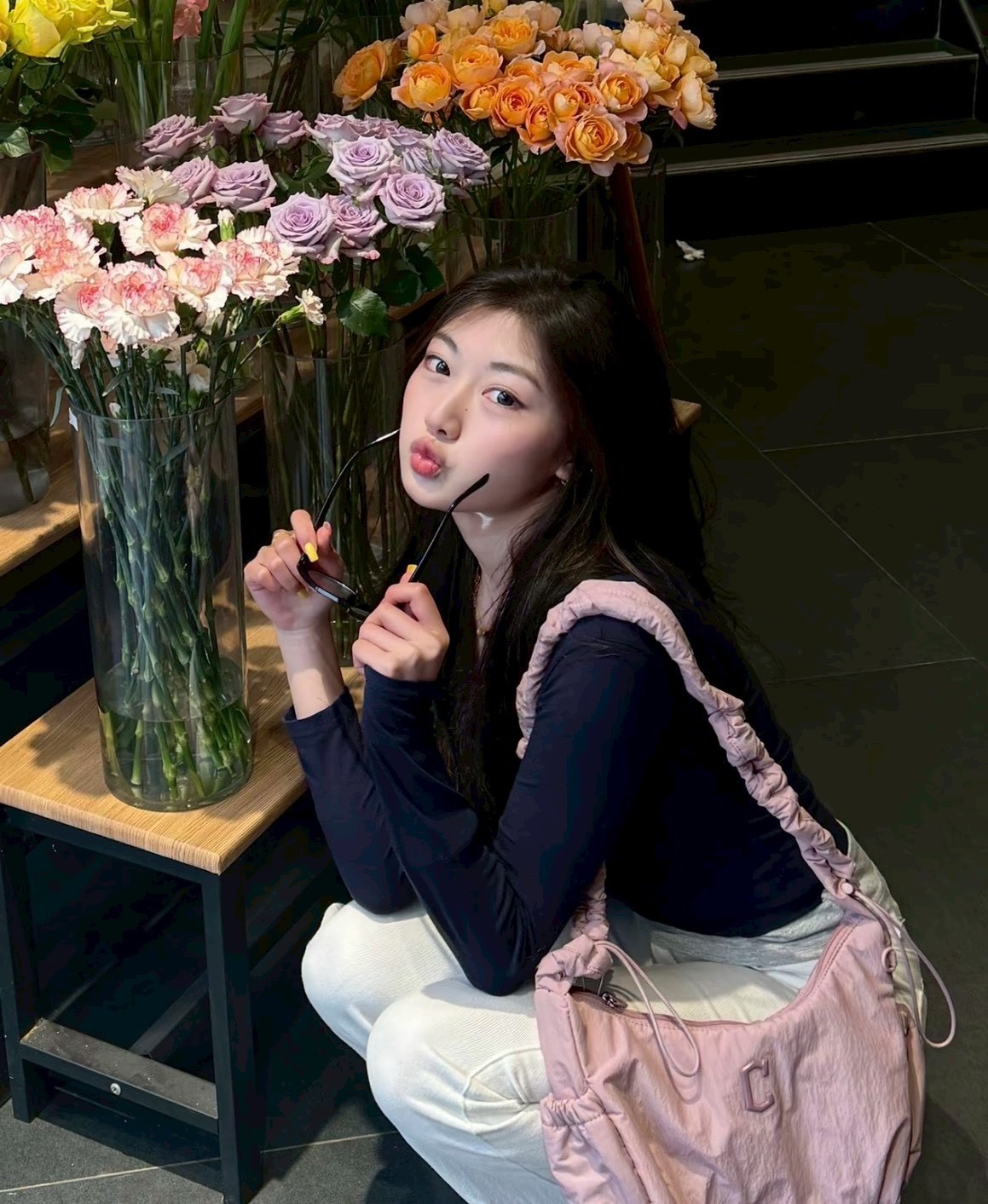 【韓國連線】MLB Karina同款 尼龍肩背包 MLBHYGFS