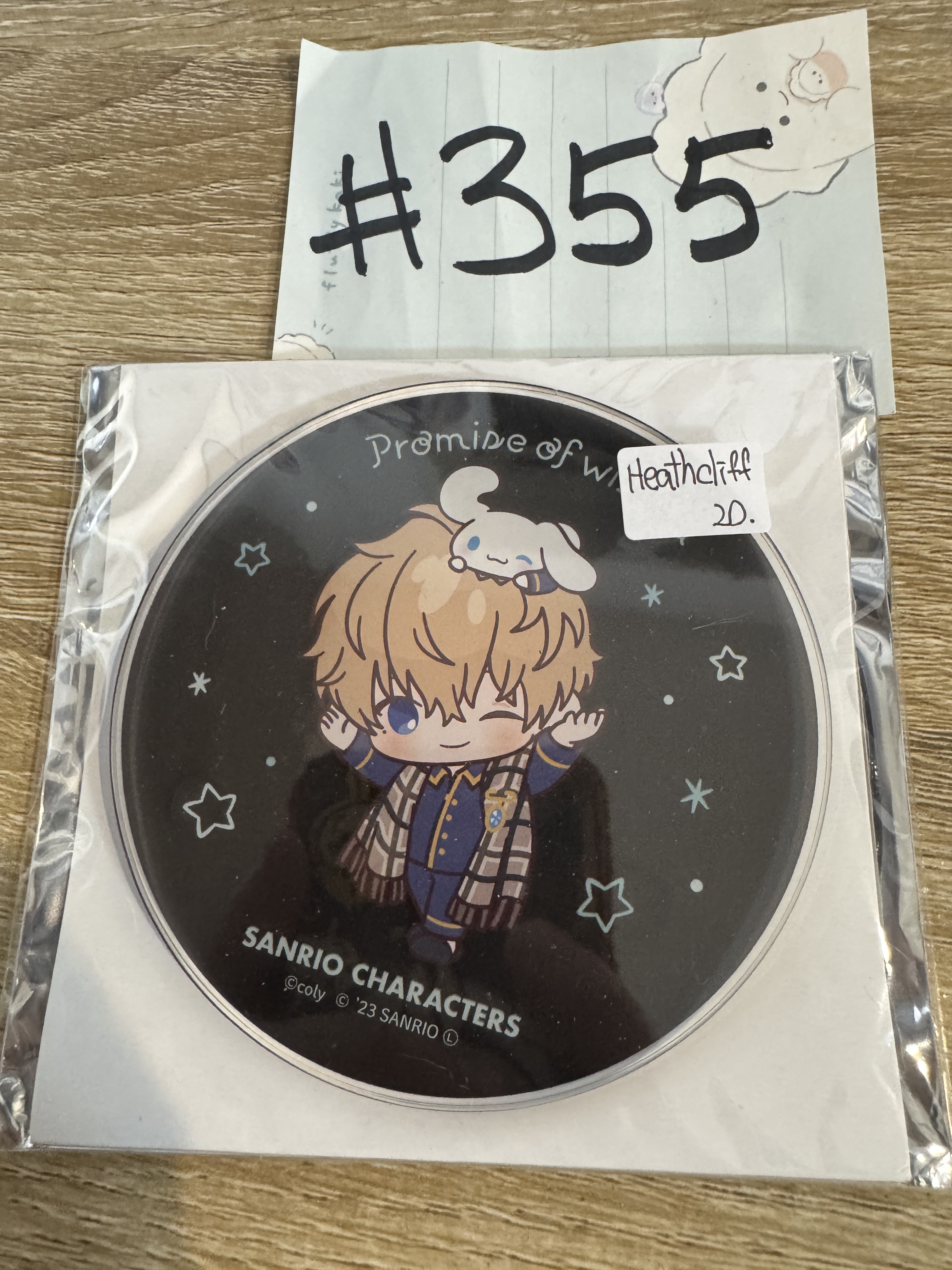 魔法使的約定 HEATHCLIFF 杯墊#355