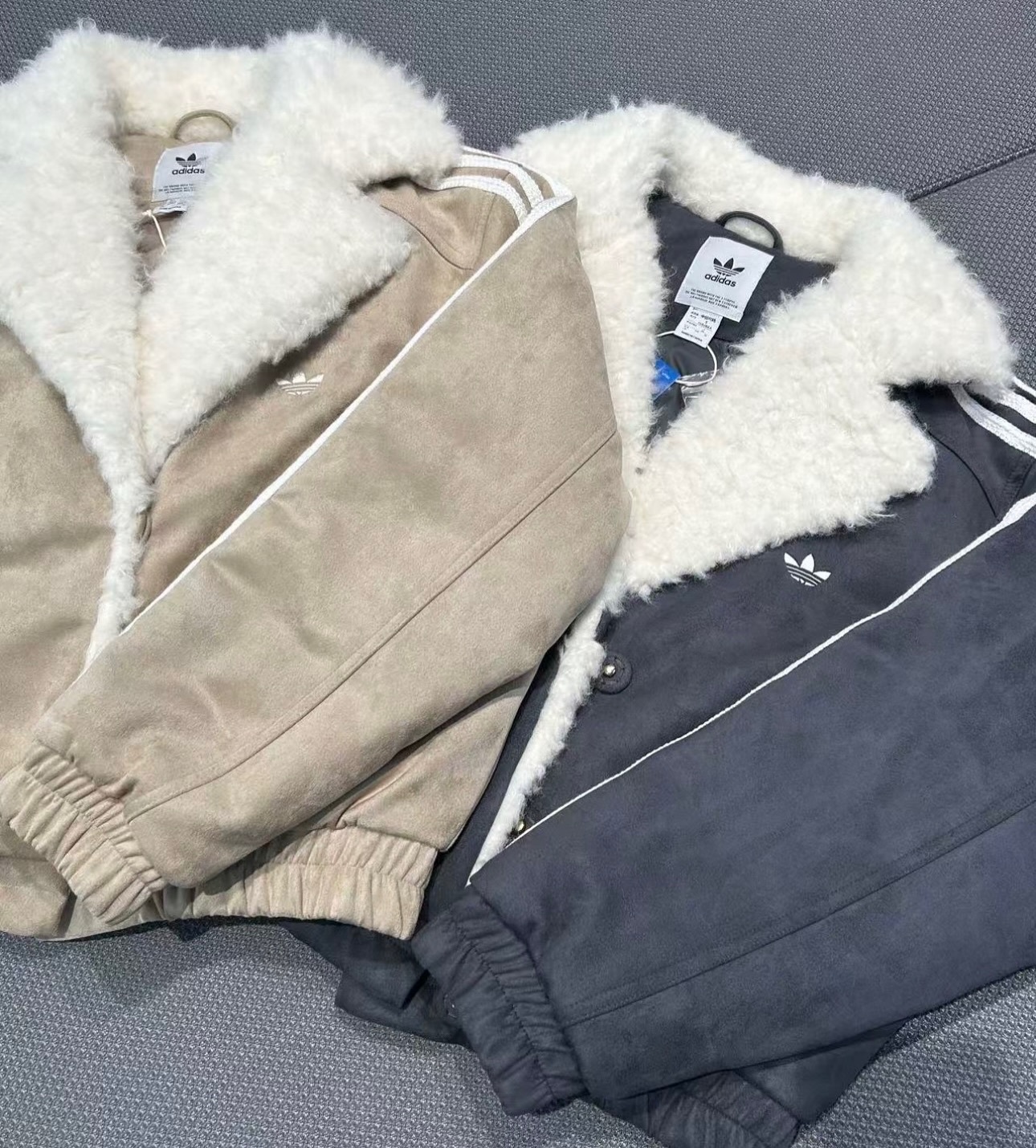 Adidas Retro Remix Padded Jacket 毛毛 外套 兩色 宋雨琦同款