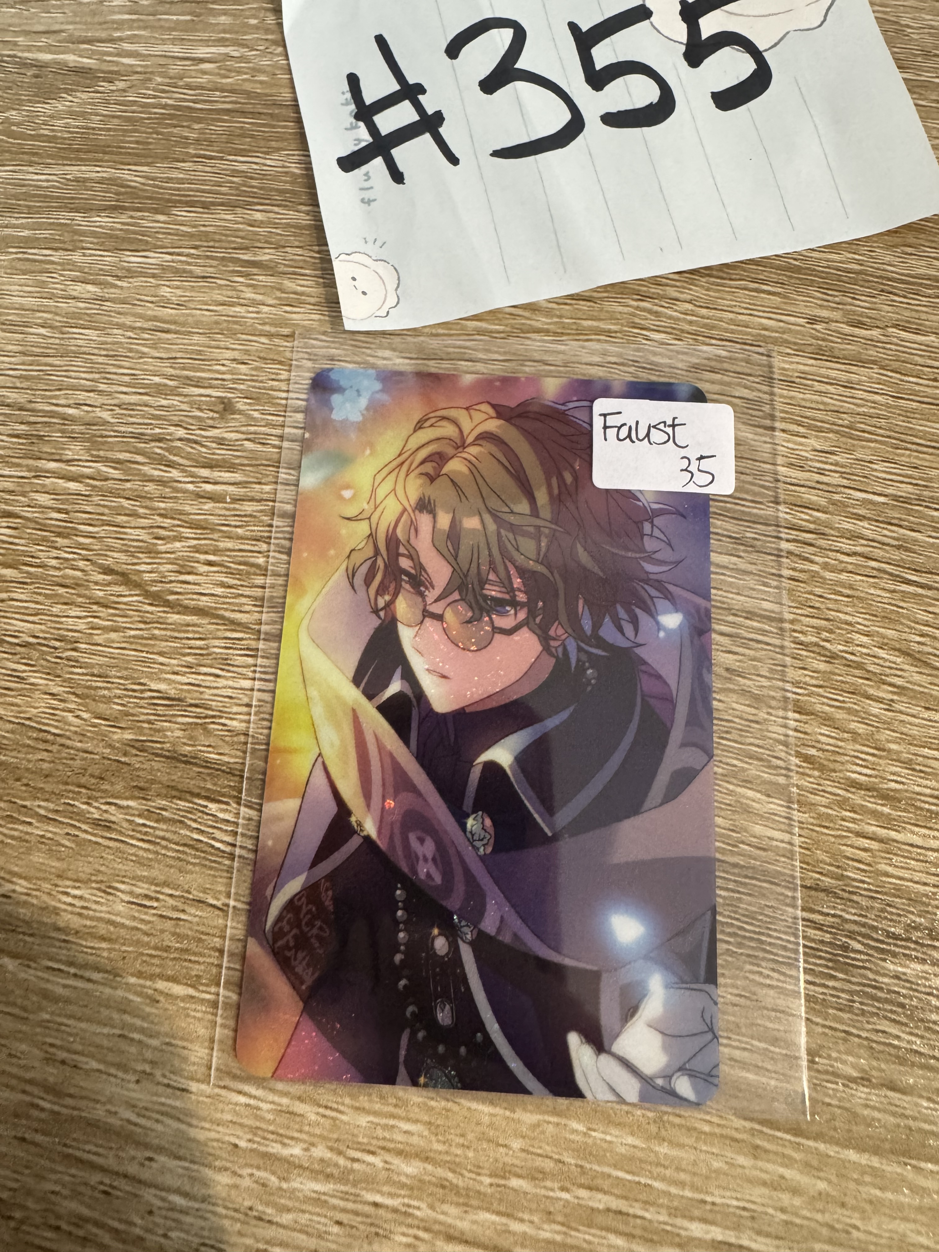 魔法使的約定 FAUST 小卡#355