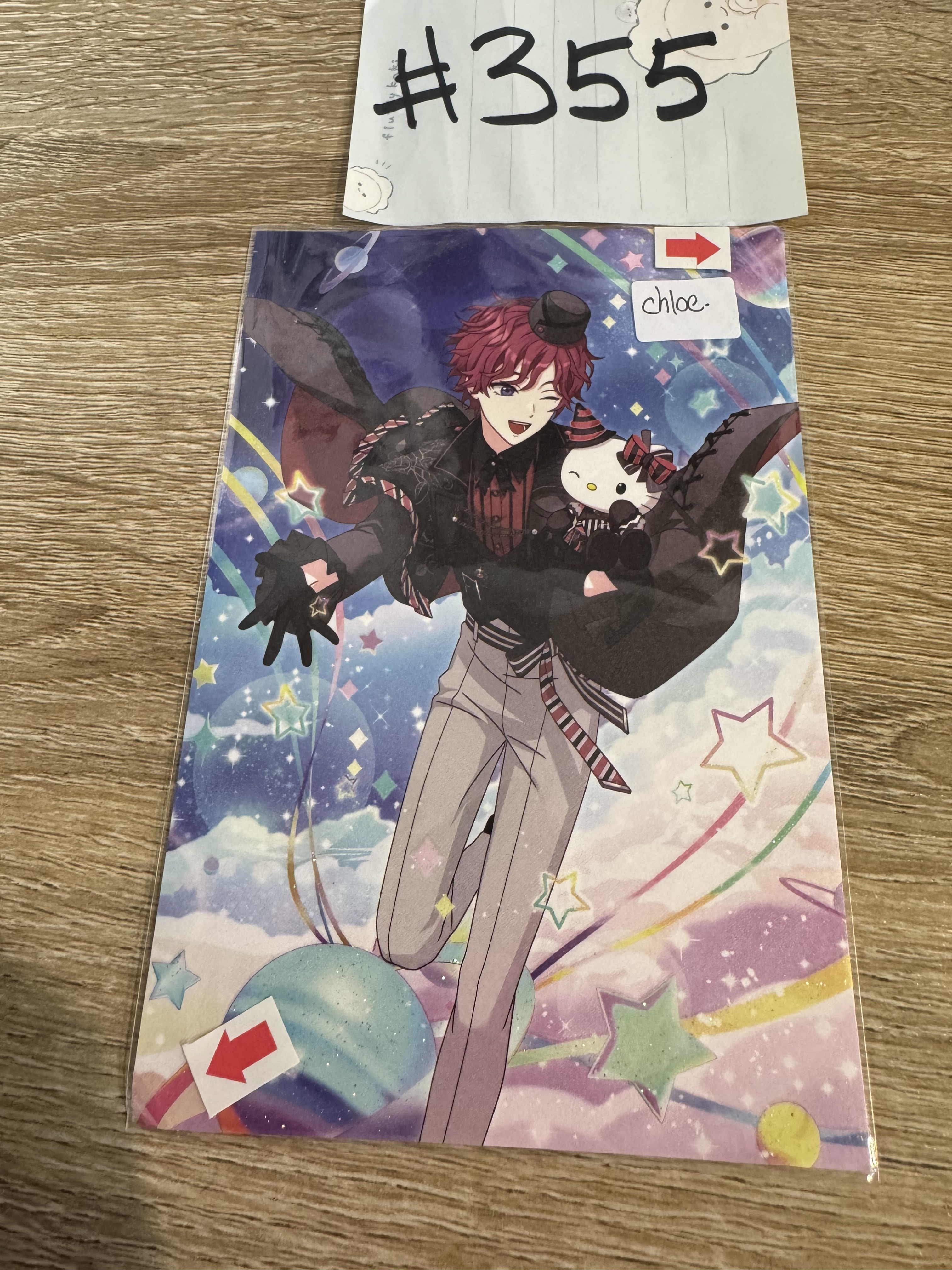魔法使的約定 CHLOE 明信片 瑕#355