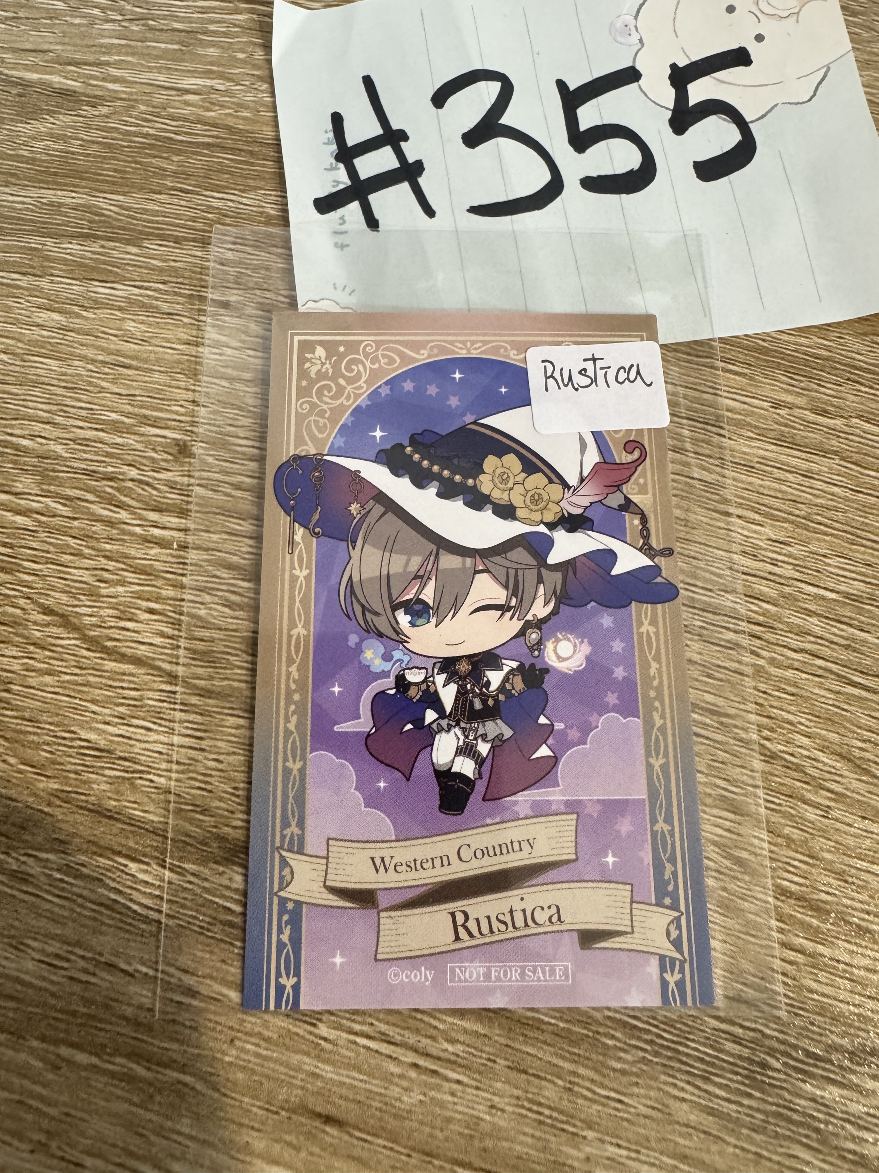 魔法使的約定 RUSTICA 小卡#355