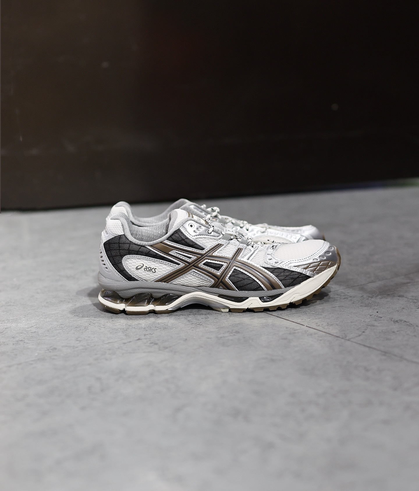 Asics GEL-NIMBUS 10.1 White Silver Brown 白銀棕 1203A543-107
