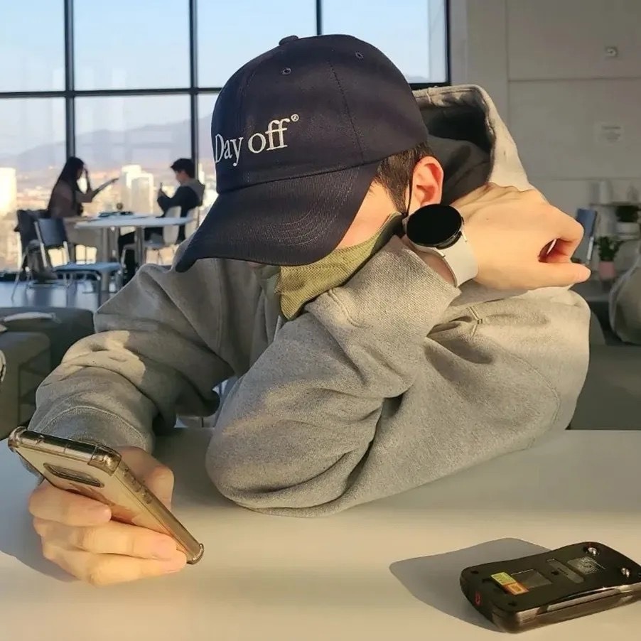 AECA WHITE Day Off 老帽 黑色