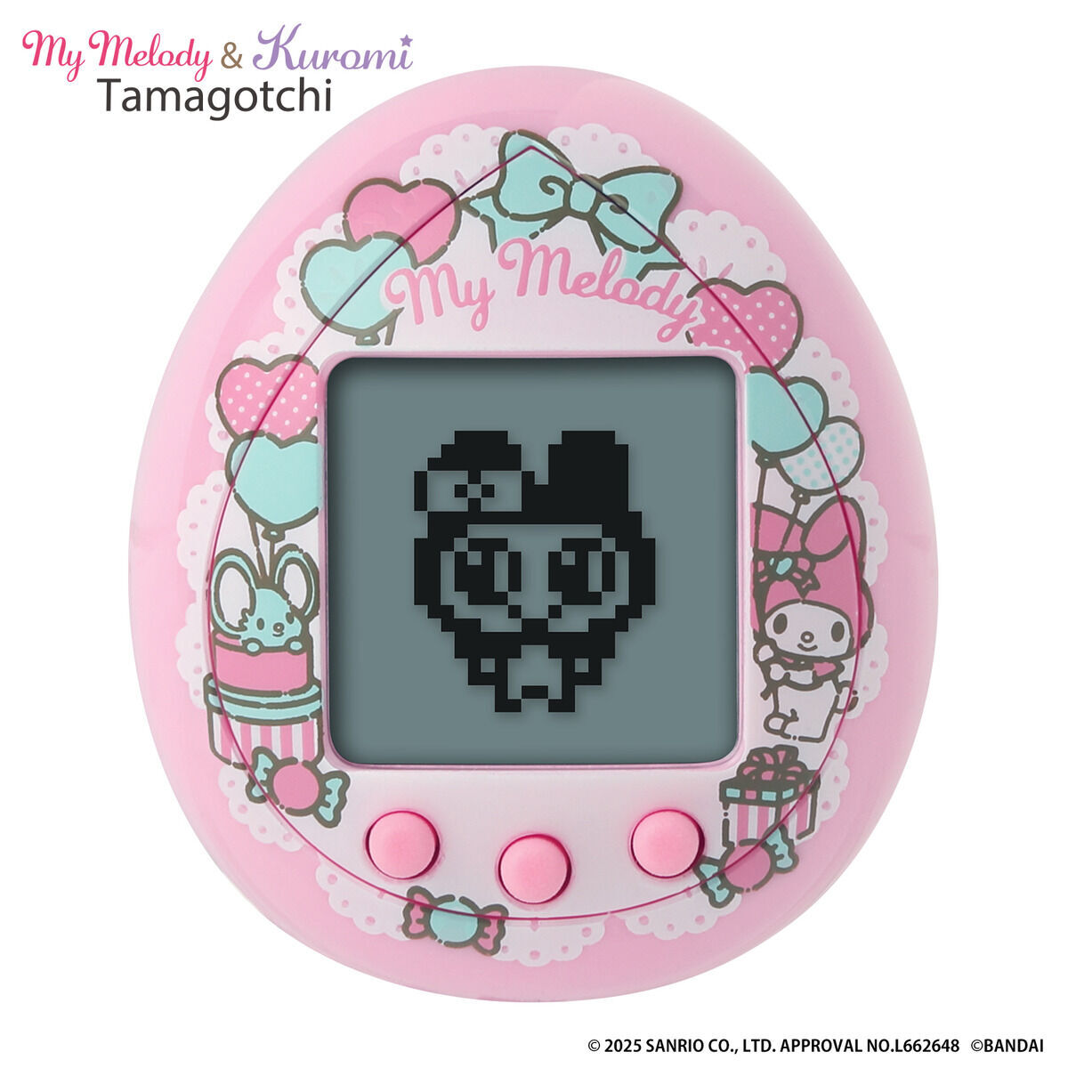 My Melody & Kuromi Tamagotchi My Melody版