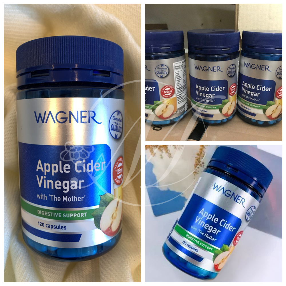 澳洲 Wagner 蘋果醋 酵素 膠囊 120粒
