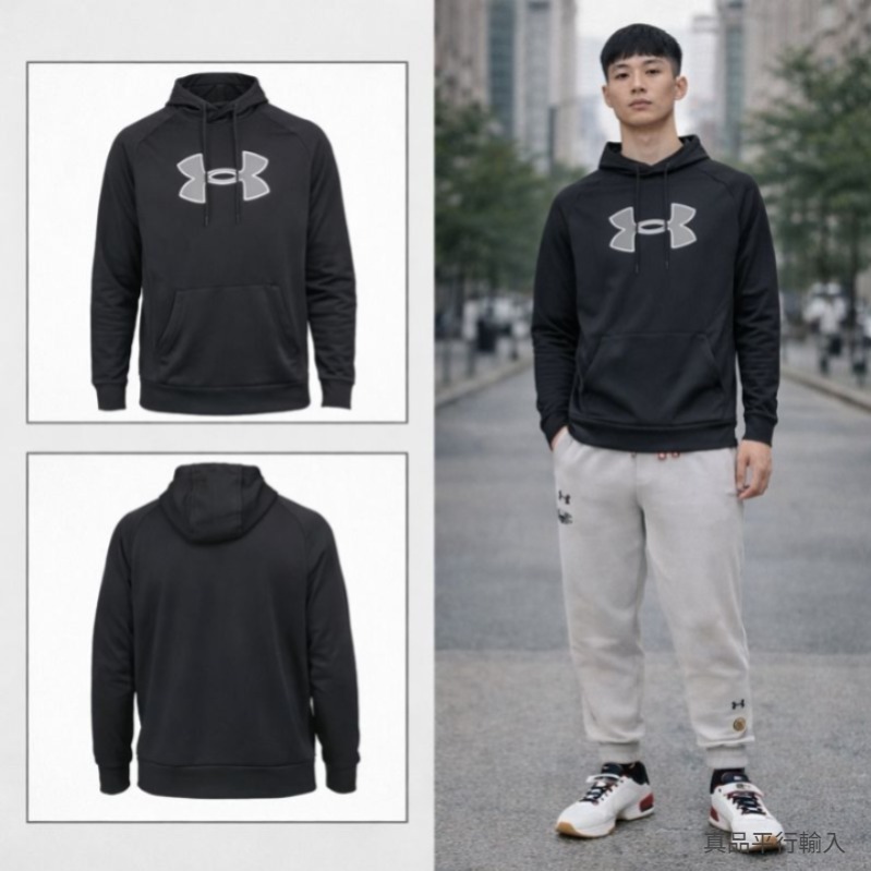 【預購】Under Armour H121953 男裝有帽抓絨衛衣